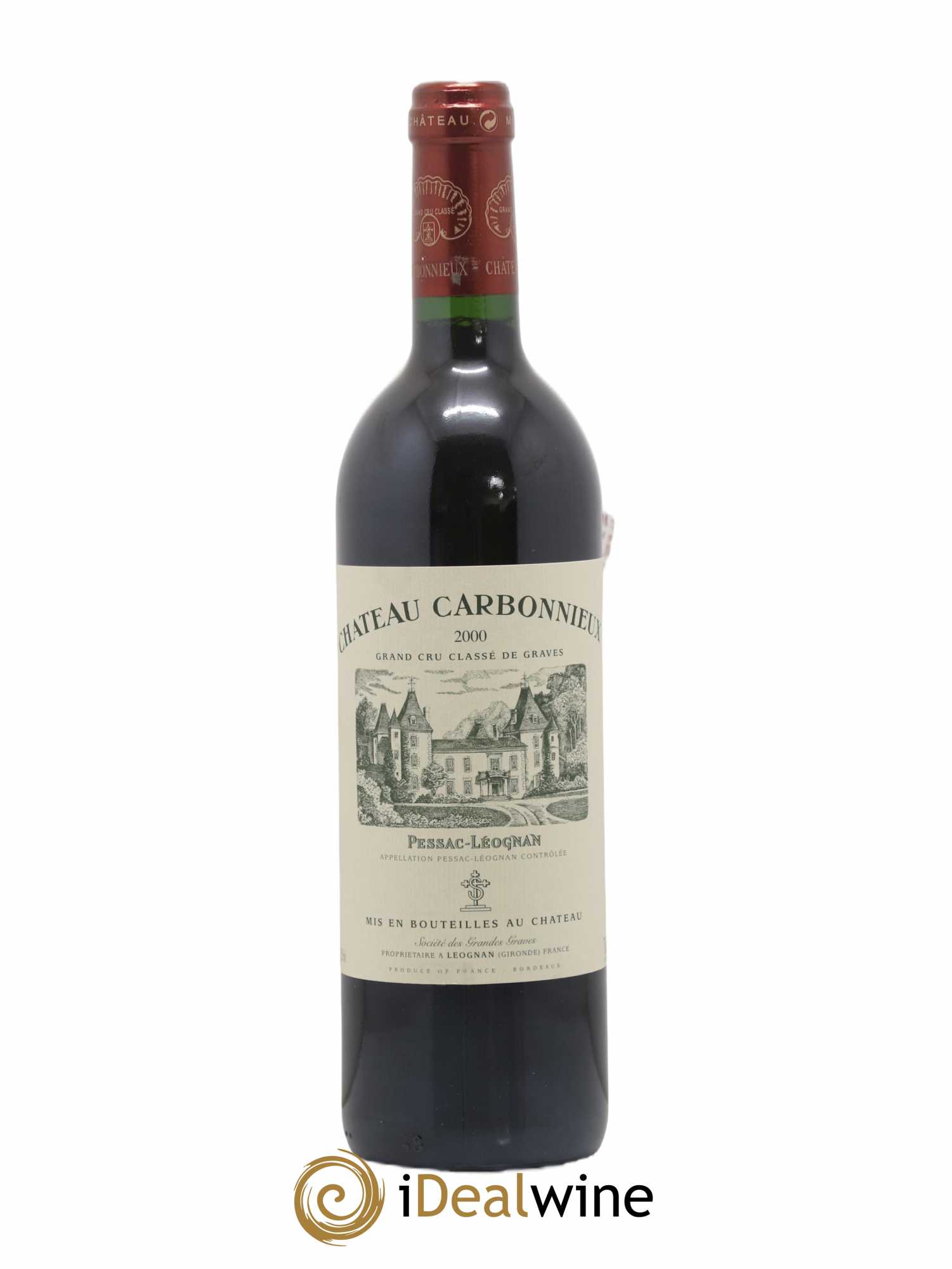 Château Carbonnieux Cru Classé de Graves 2000 - Lot of 1 bottle - 0