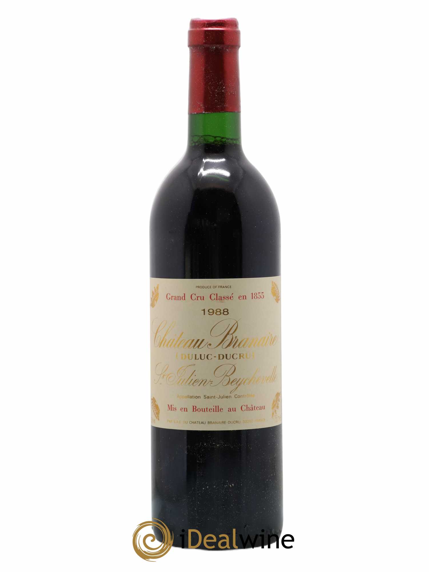 Château Branaire Ducru 4ème Grand Cru Classé 1988 - Lot de 1 bouteille - 0