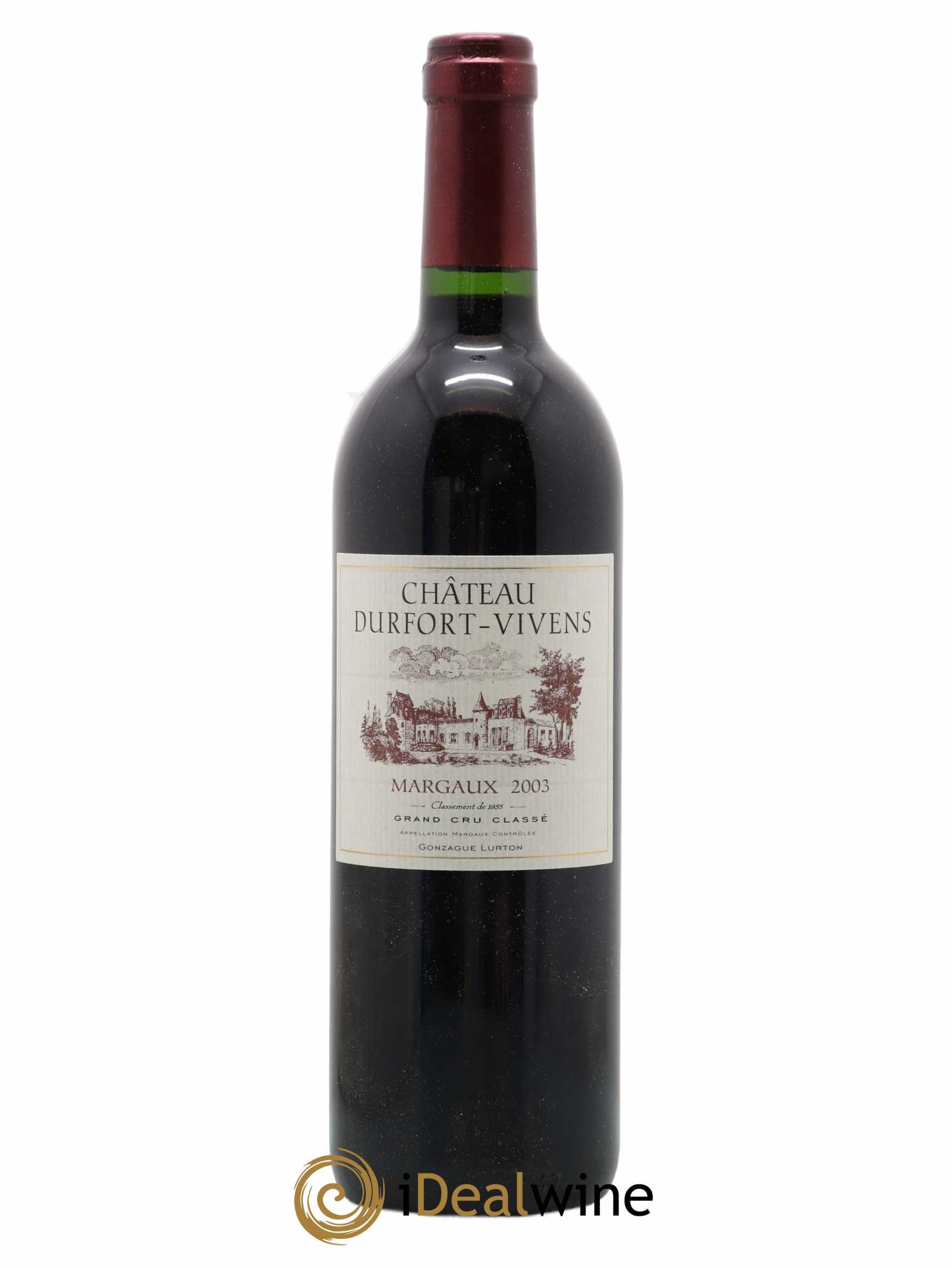 Château Durfort Vivens 2ème Grand Cru Classé 2003 - Lot de 1 bouteille - 0