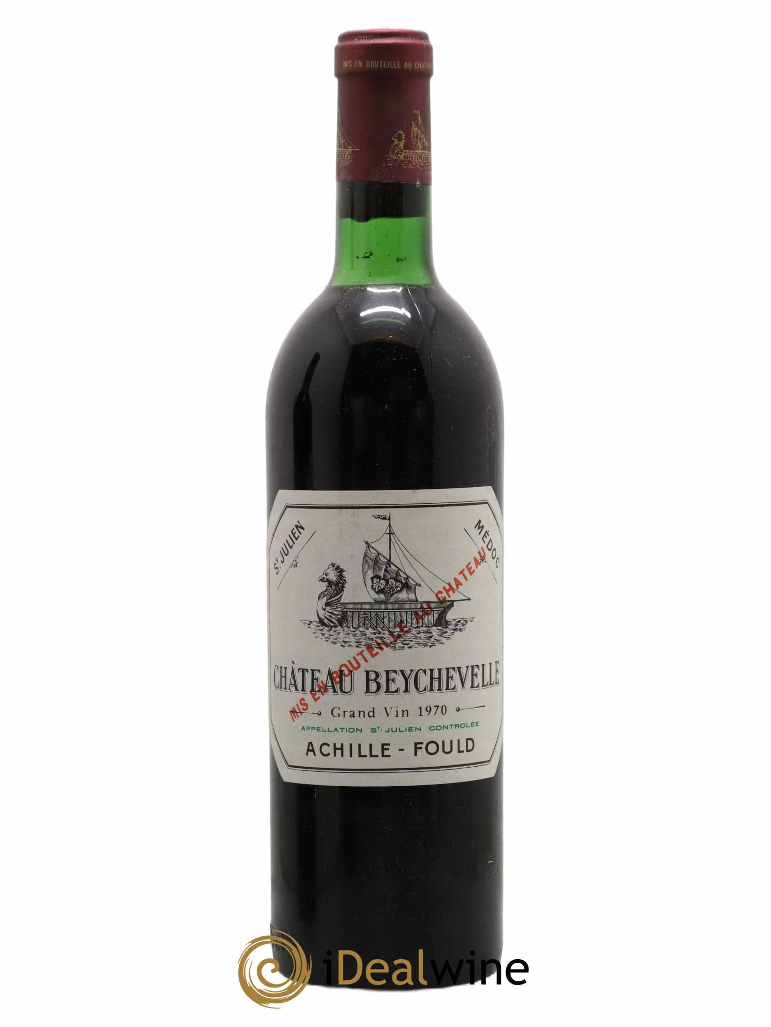 Château Beychevelle 4ème Grand Cru Classé 1970 - Lot de 1 bouteille - 0
