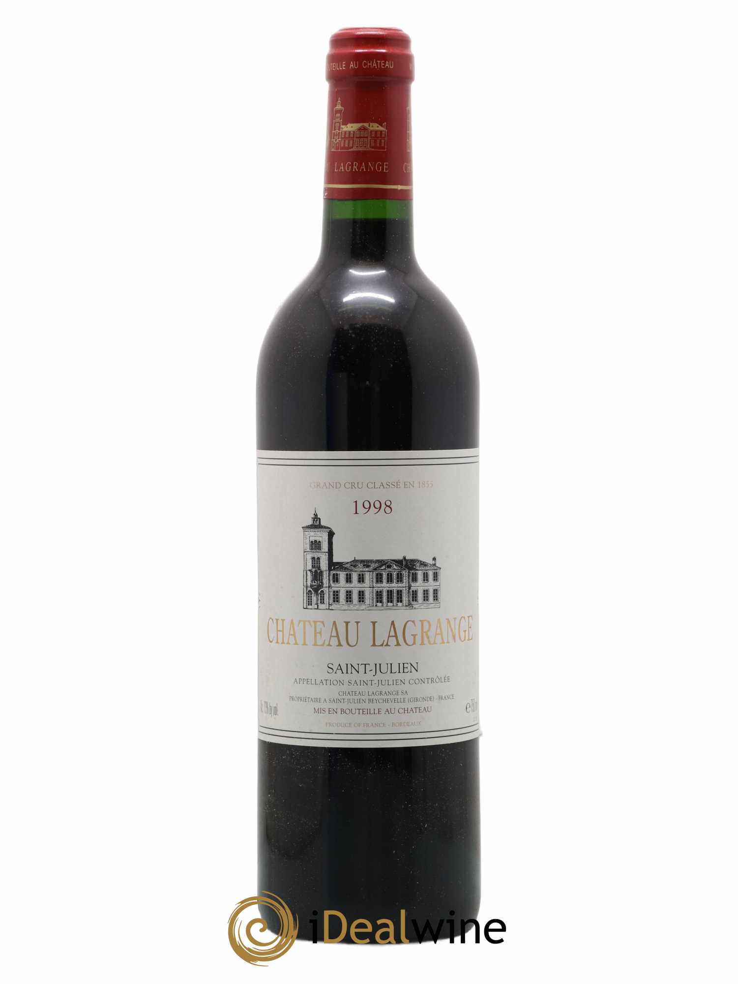 Château Lagrange 3ème Grand Cru Classé 1998 - Lot de 1 bouteille - 0