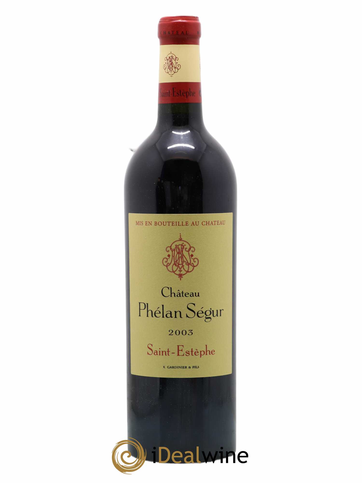 Château Phélan Ségur 2003 - Lot de 1 bouteille - 0