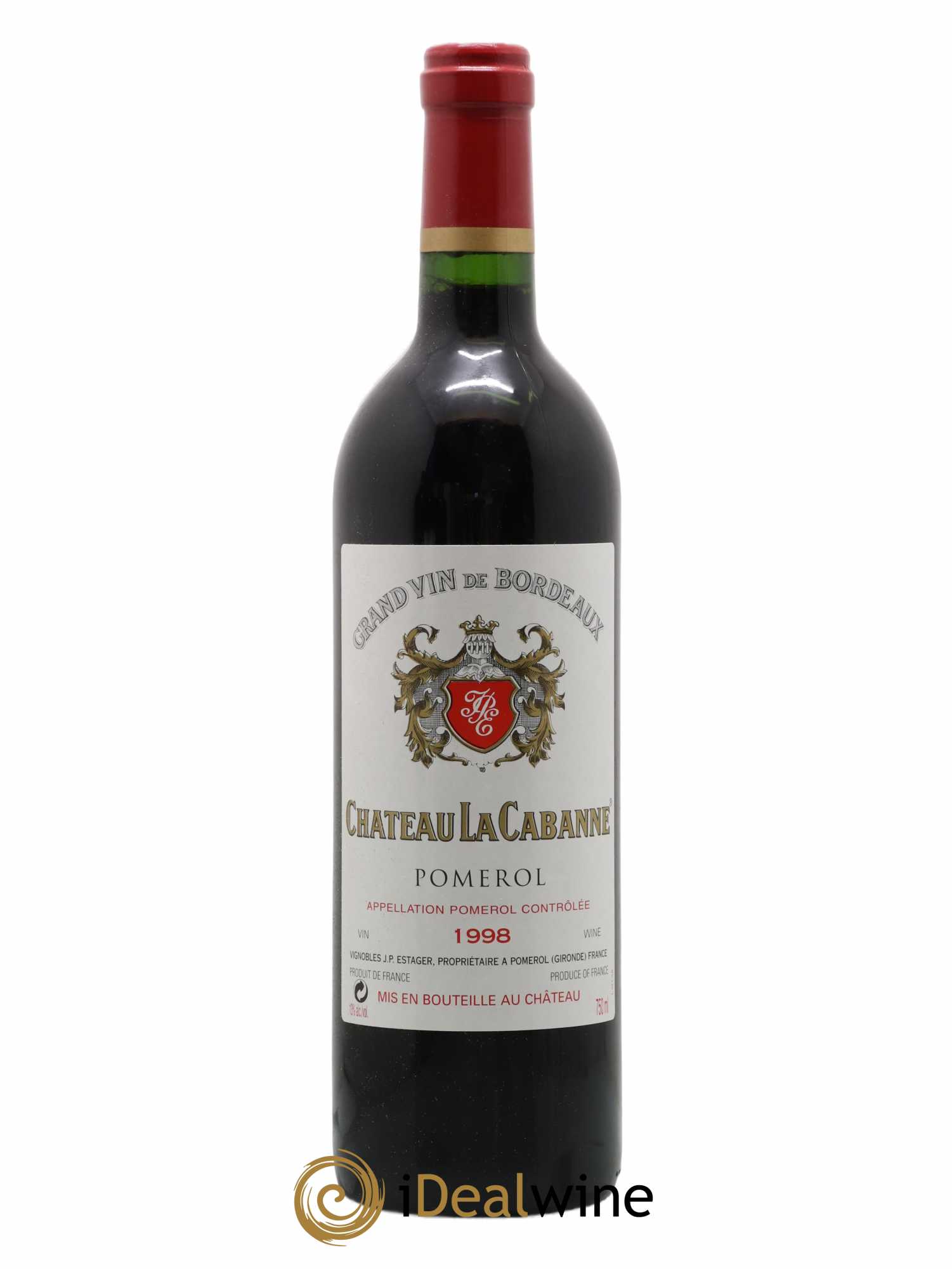 Château la Cabanne 1998 - Lot of 1 bottle - 0
