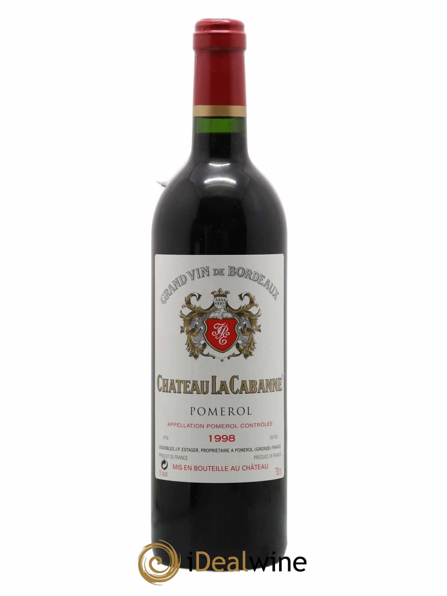 Château la Cabanne 1998 - Lot de 1 bouteille - 0