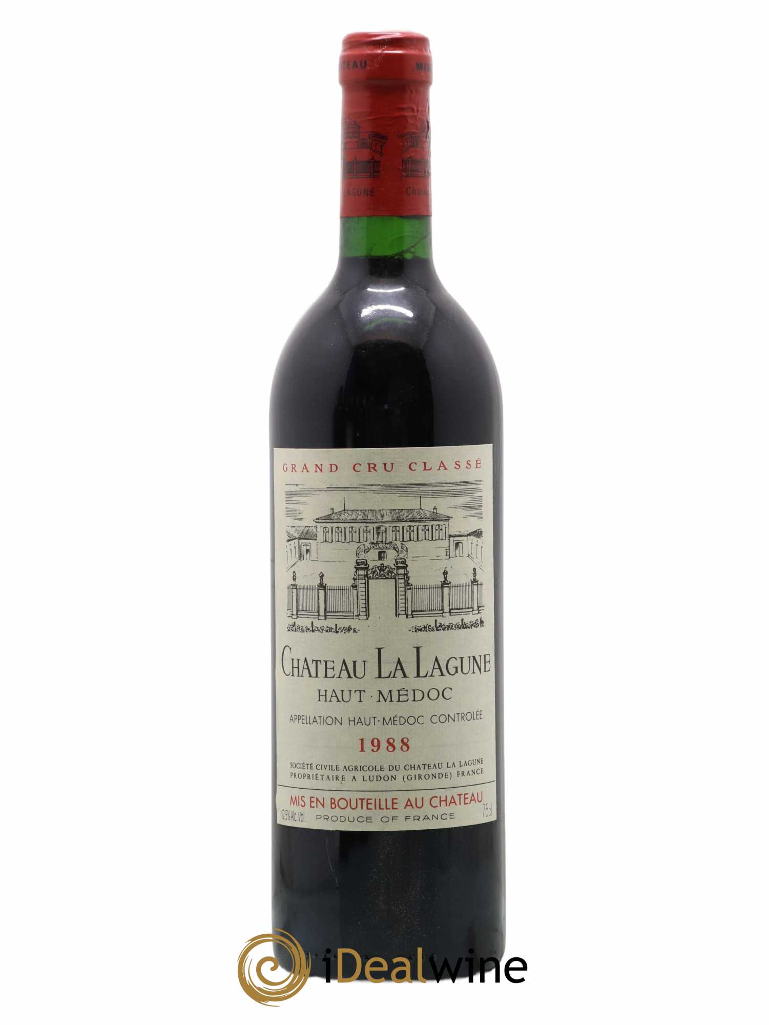 Château la Lagune 3ème Grand Cru Classé 1988 - Lot de 1 bouteille - 0