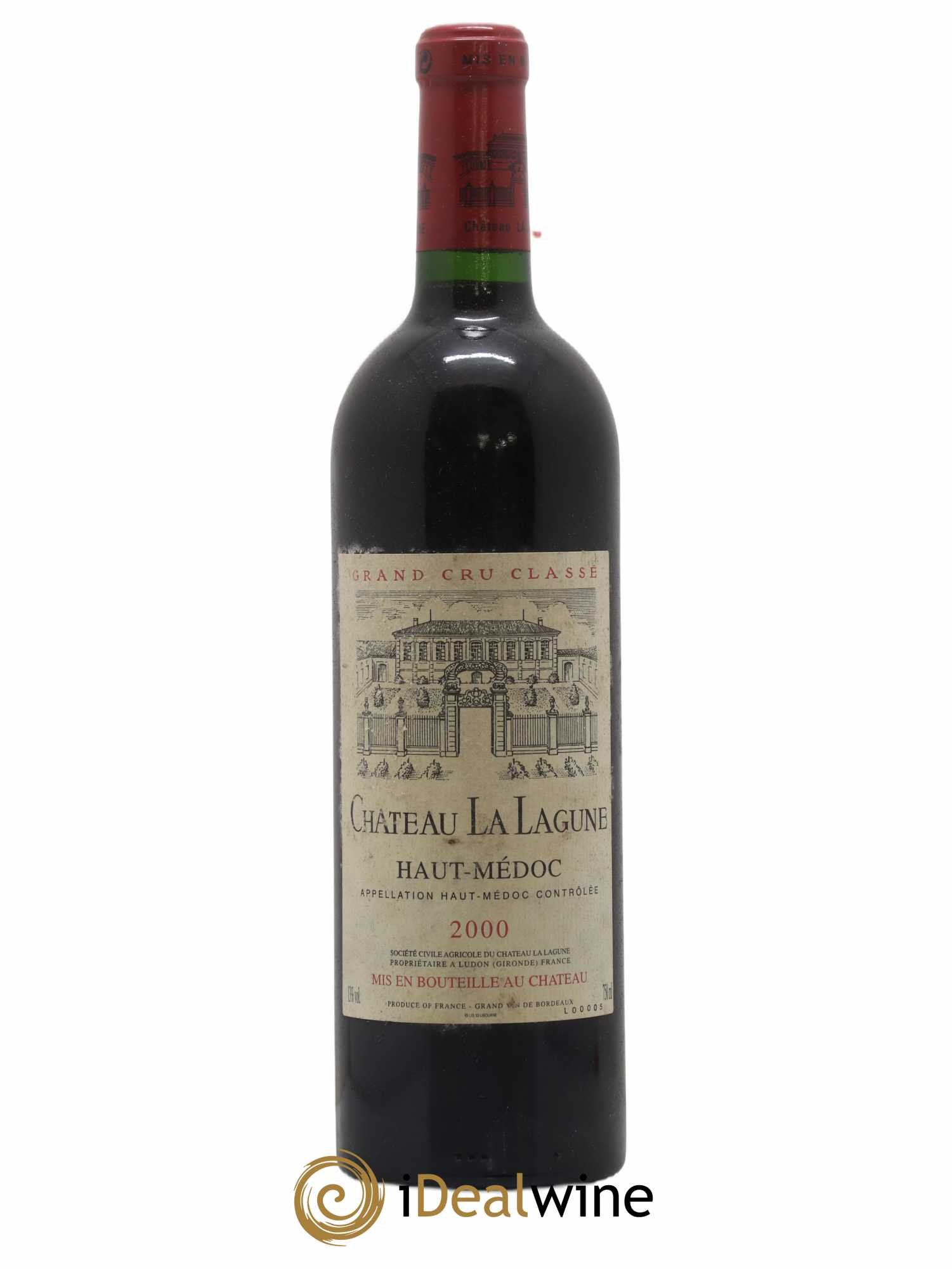 Château la Lagune 3ème Grand Cru Classé 2000 - Lot de 1 bouteille - 0