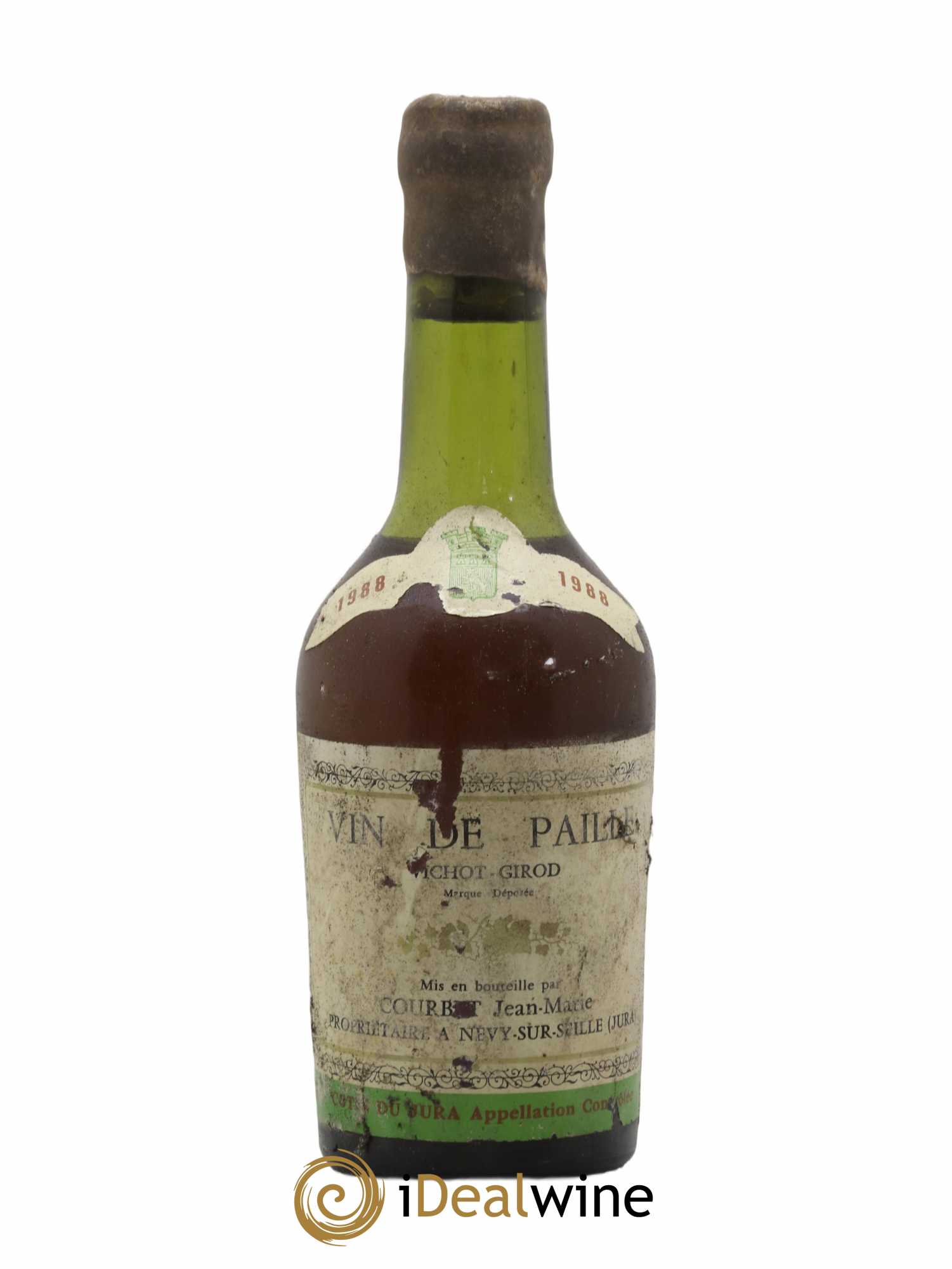 Côtes du Jura Vin de Paille Courbet 1988 - Lotto di 1 mezza bottiglia - 0