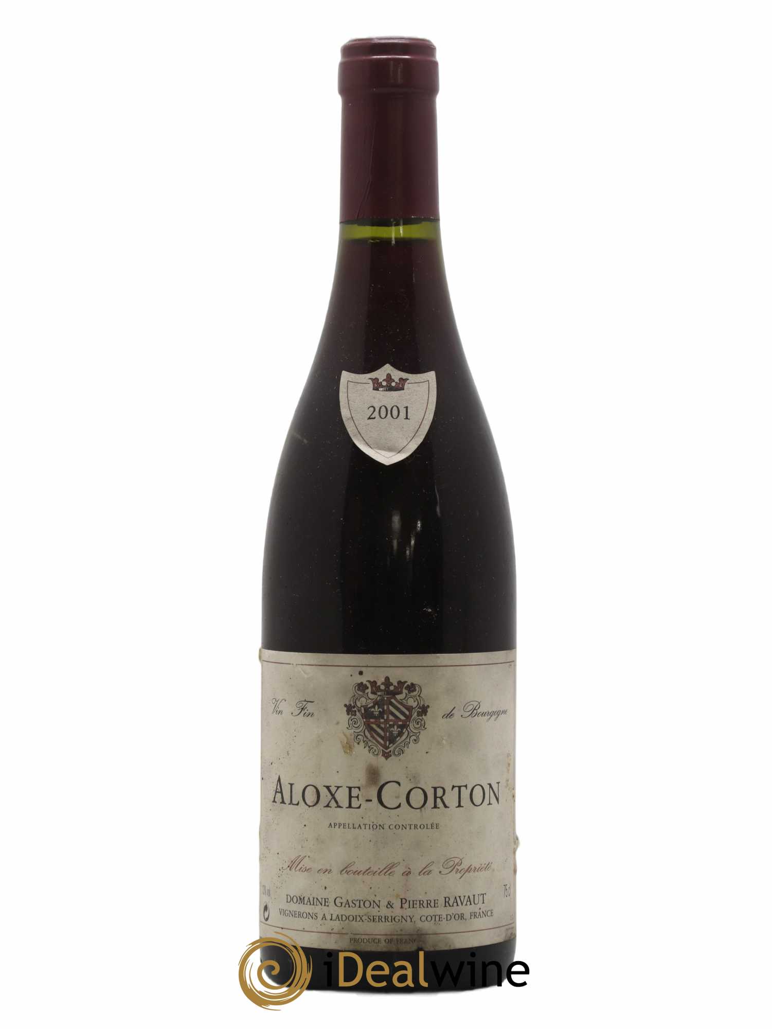 Aloxe-Corton Domaine Gaston et Pierre Ravaut 2001 - Lot de 1 bouteille - 0