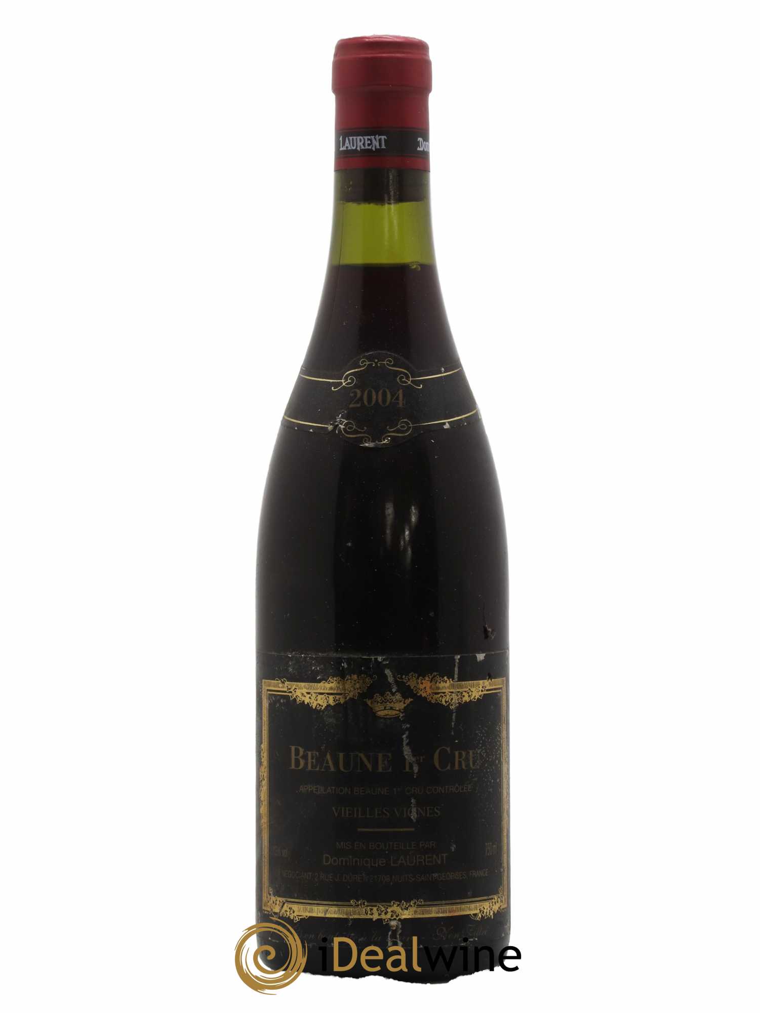 Beaune 1er Cru Vieilles Vignes Dominique Laurent 2004 - Lot de 1 bouteille - 0