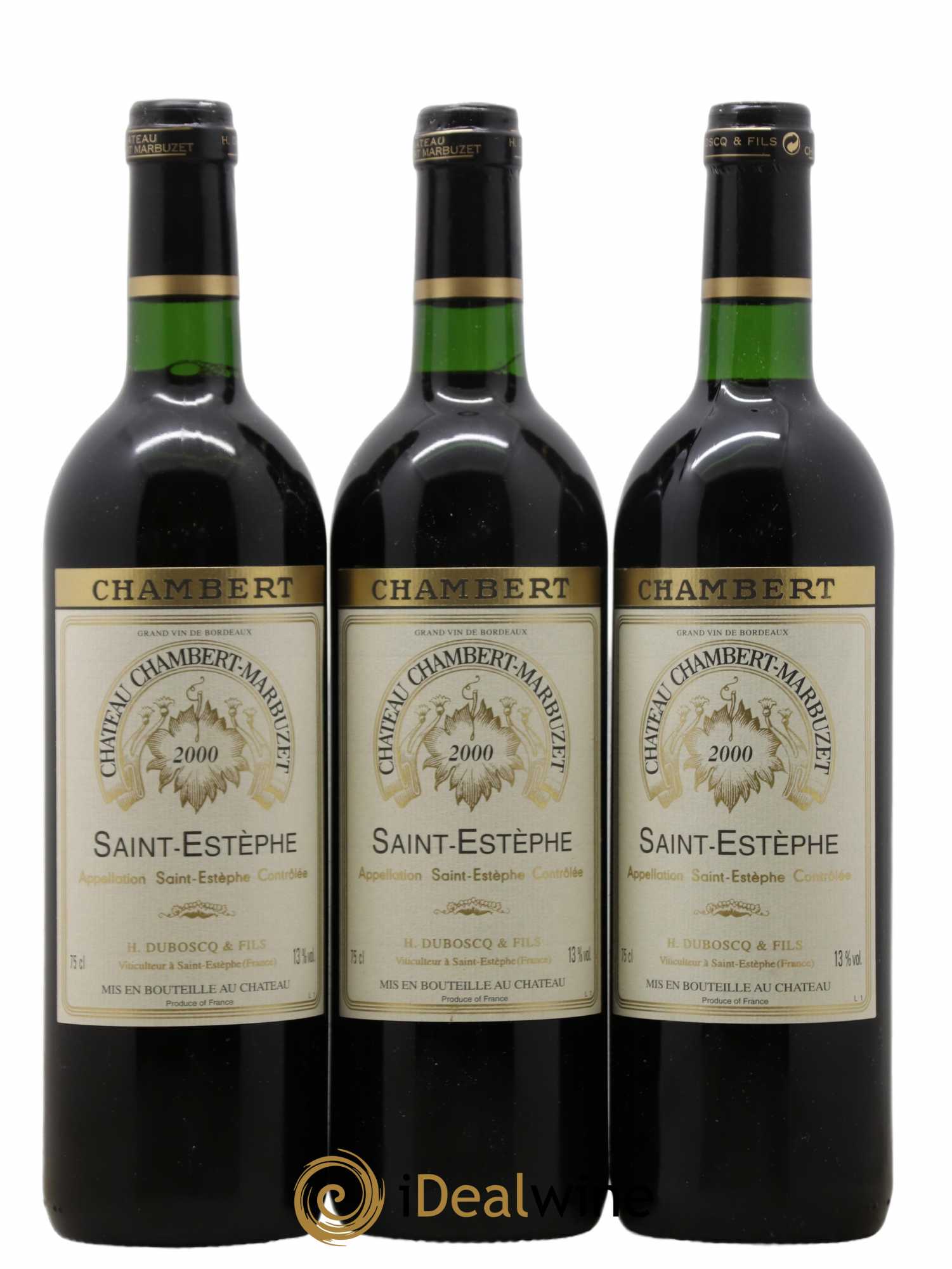 Château Chambert-Marbuzet Cru Bourgeois 2000 - Lot de 6 bouteilles - 2