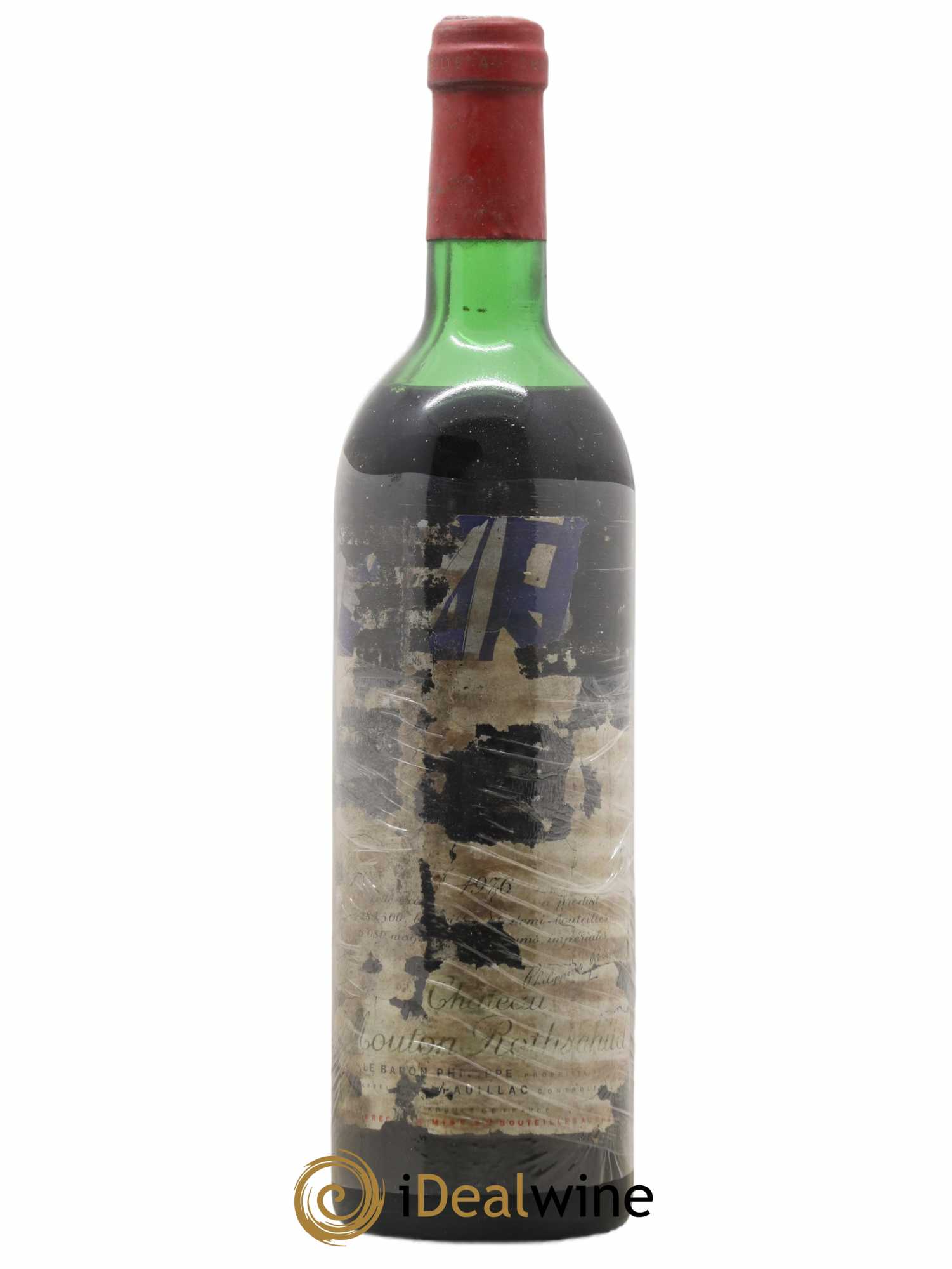 Château Mouton Rothschild 1er Grand Cru Classé 1976 - Lot de 1 bouteille - 0