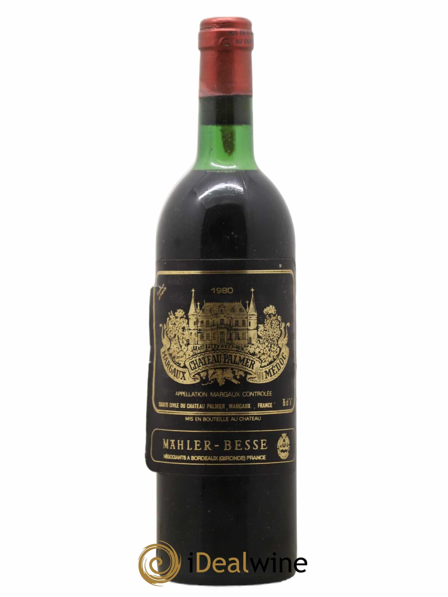 Château Palmer 3ème Grand Cru Classé 1980 - Lot de 1 bouteille - 0
