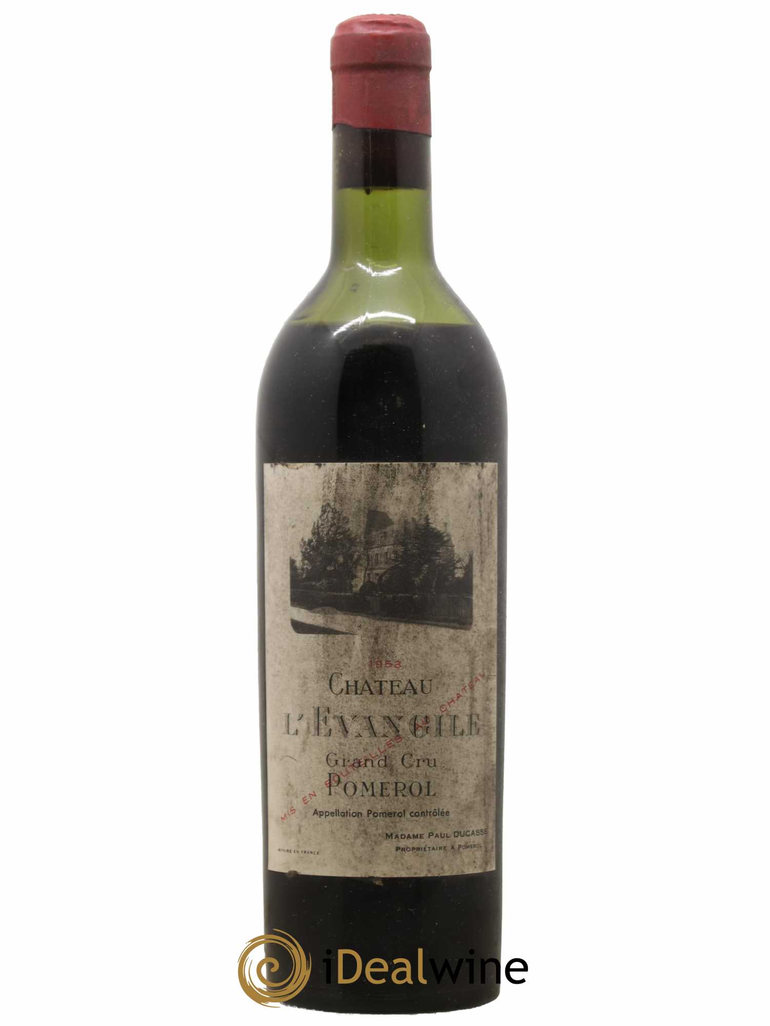 Château l' Évangile 1953 - Lot de 1 bouteille - 0