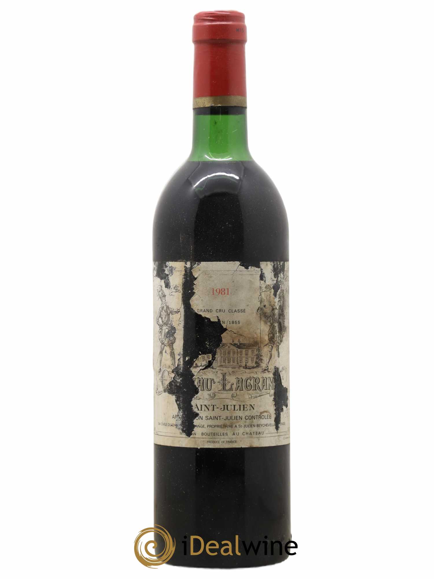 Château Lagrange 3ème Grand Cru Classé 1981 - Lot de 1 bouteille - 0