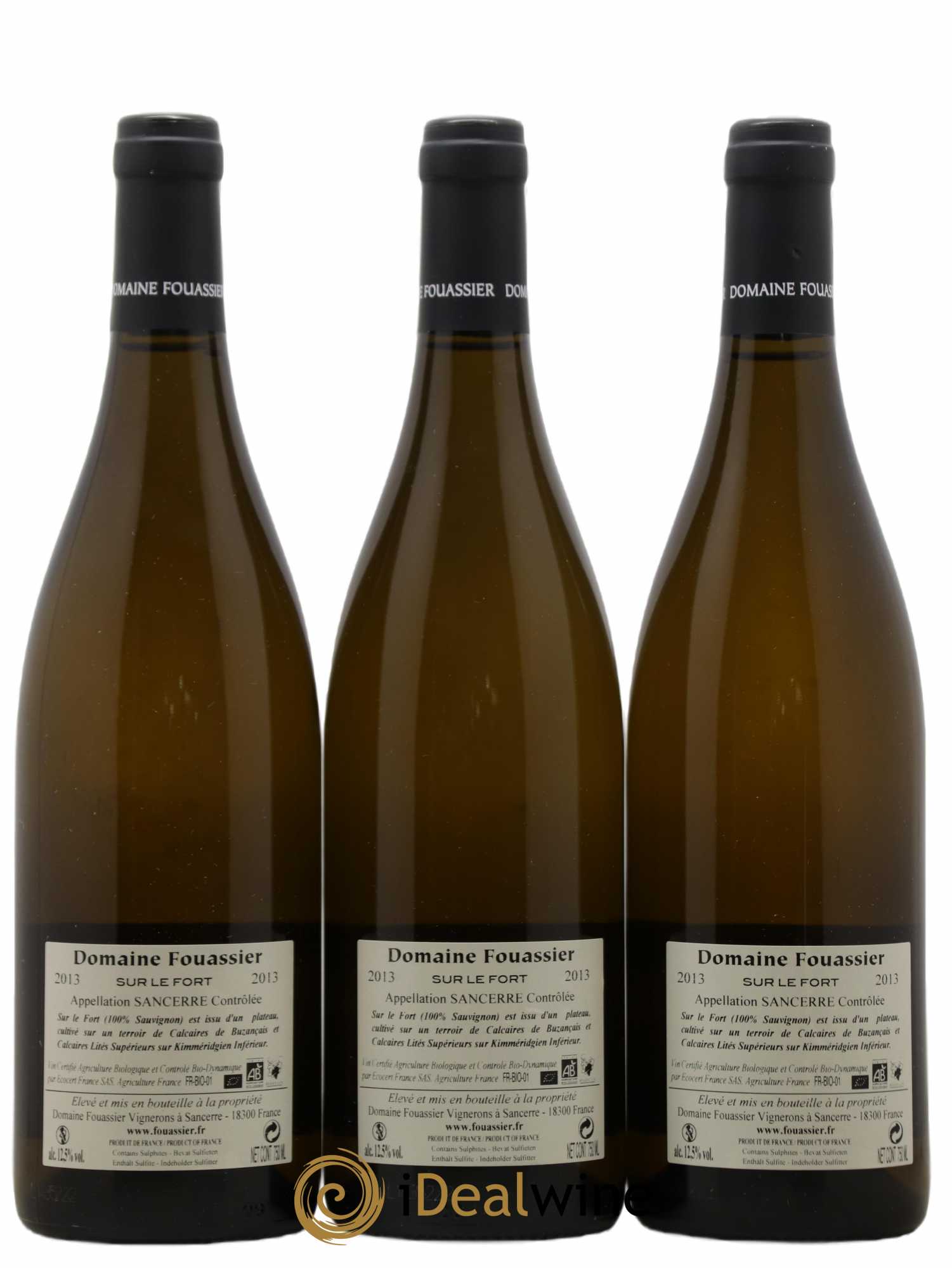 Sancerre Sur Le Fort Domaine Fouassier 2013 - Posten von 6 Flaschen - 2