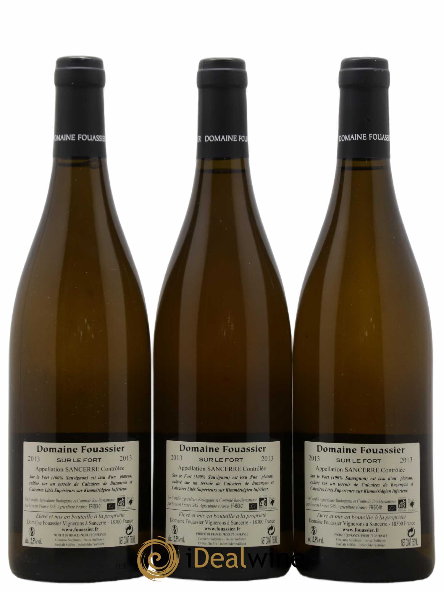 Sancerre Sur Le Fort Domaine Fouassier 2013 - Posten von 6 Flaschen - 4