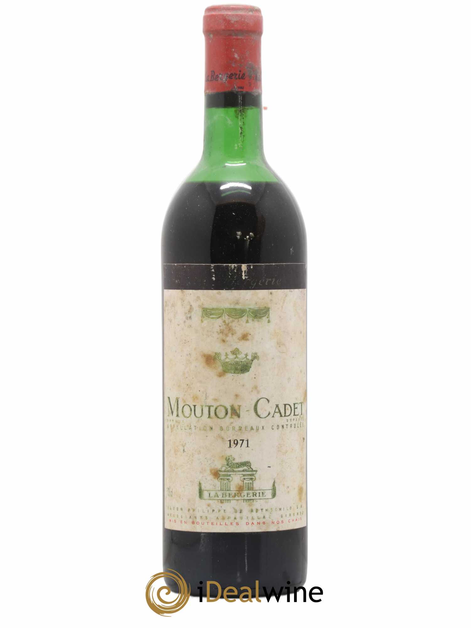 Château Mouton Cadet (sans prix de réserve) 1971 - Lot de 1 bouteille - 0