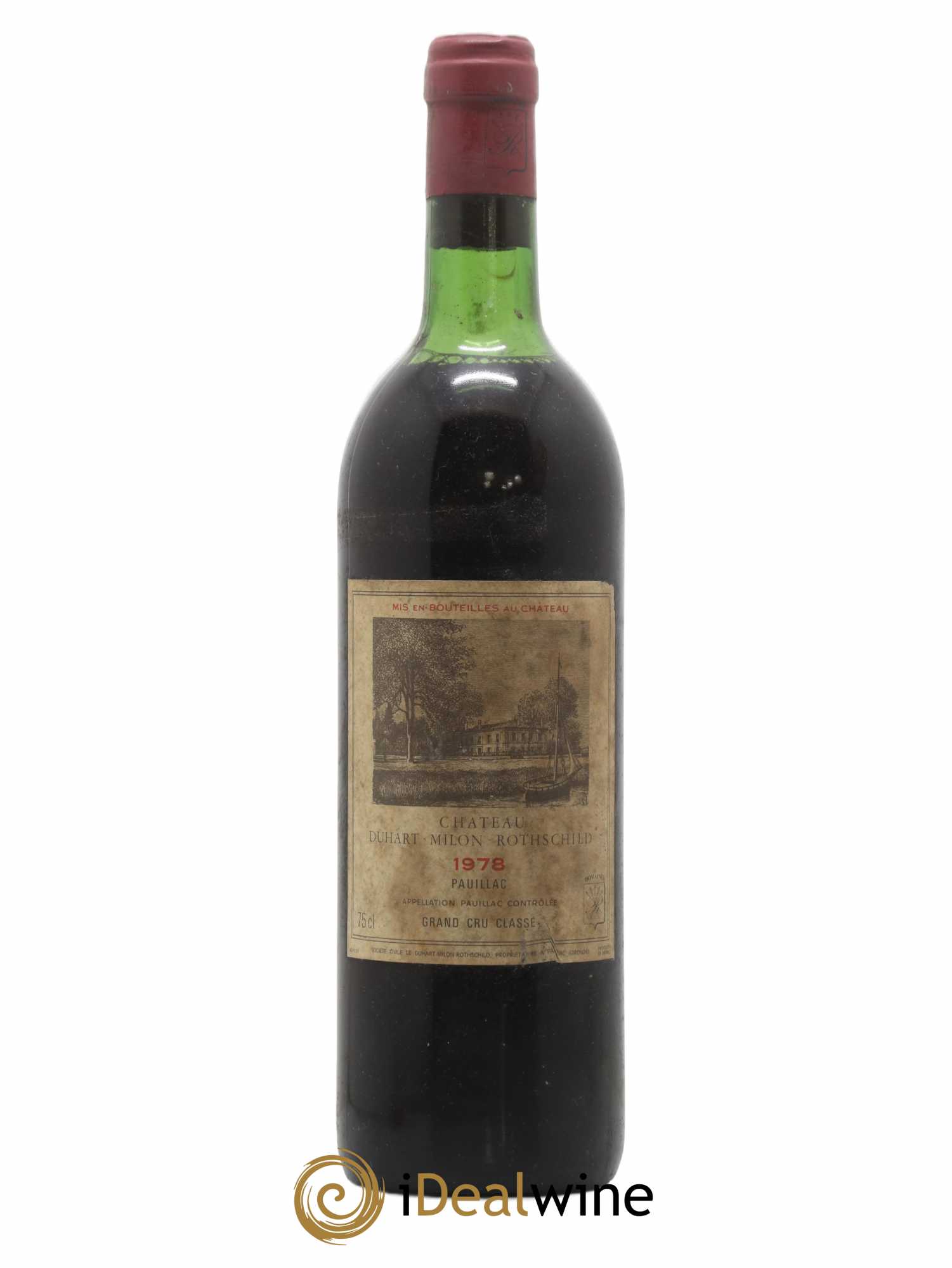 Château Duhart-Milon 4ème Grand Cru Classé 1978 - Lot de 1 bouteille - 0