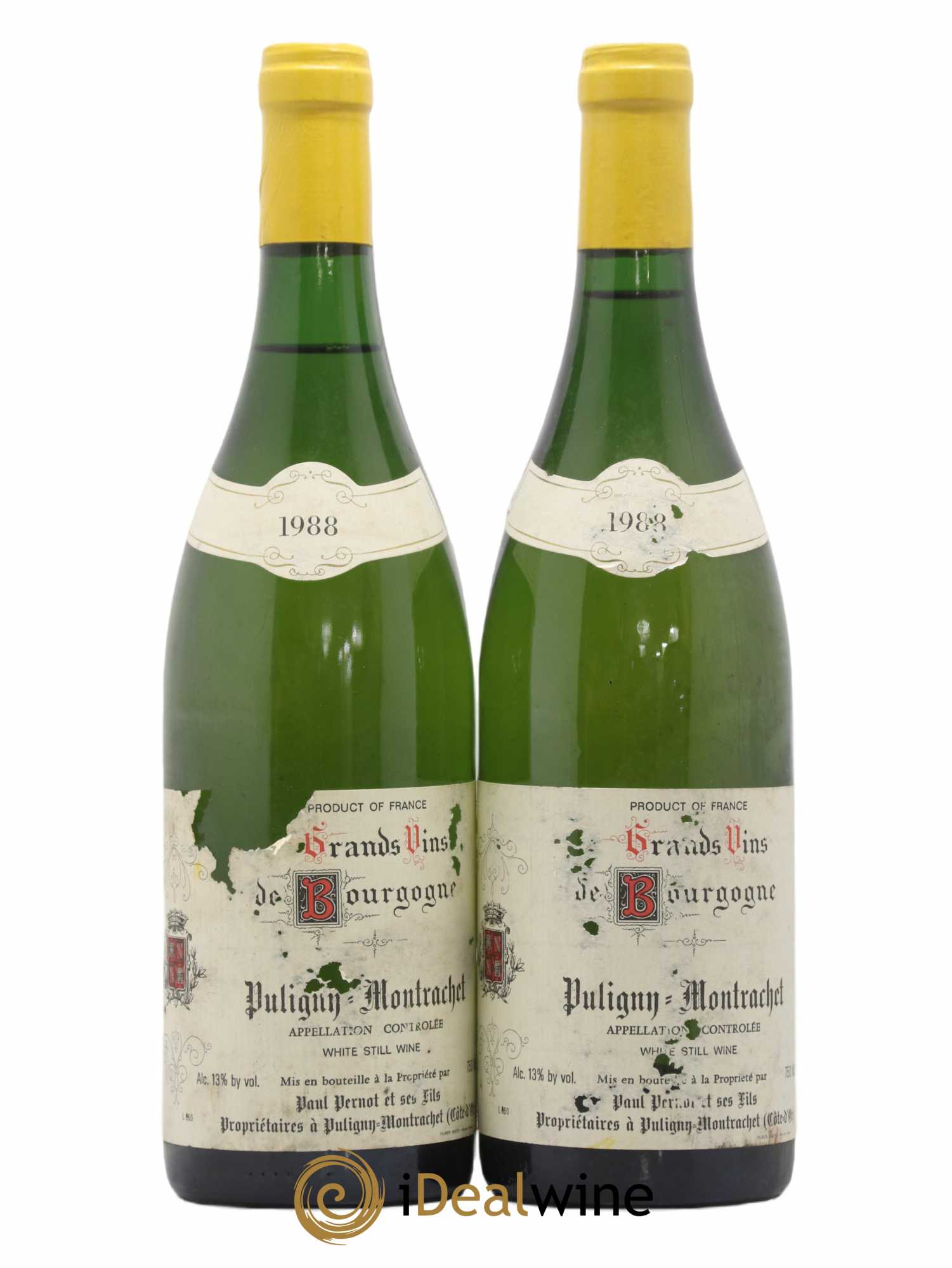 Puligny-Montrachet Paul Pernot et ses Fils 1988 - Lotto di 2 bottiglie - 0