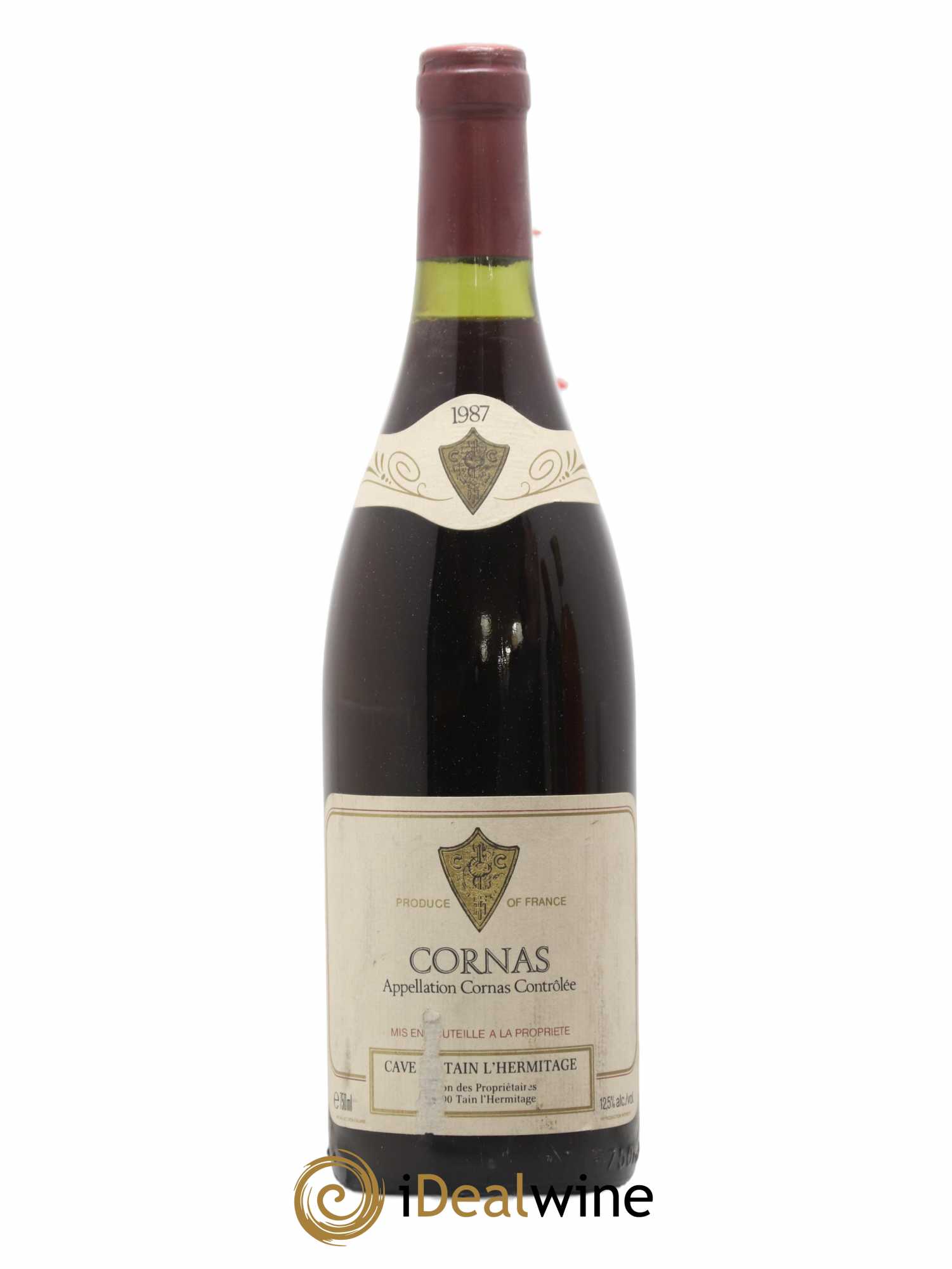 Cornas Cave De Tain L'Hermitage 1987 - Lot de 1 bouteille - 0