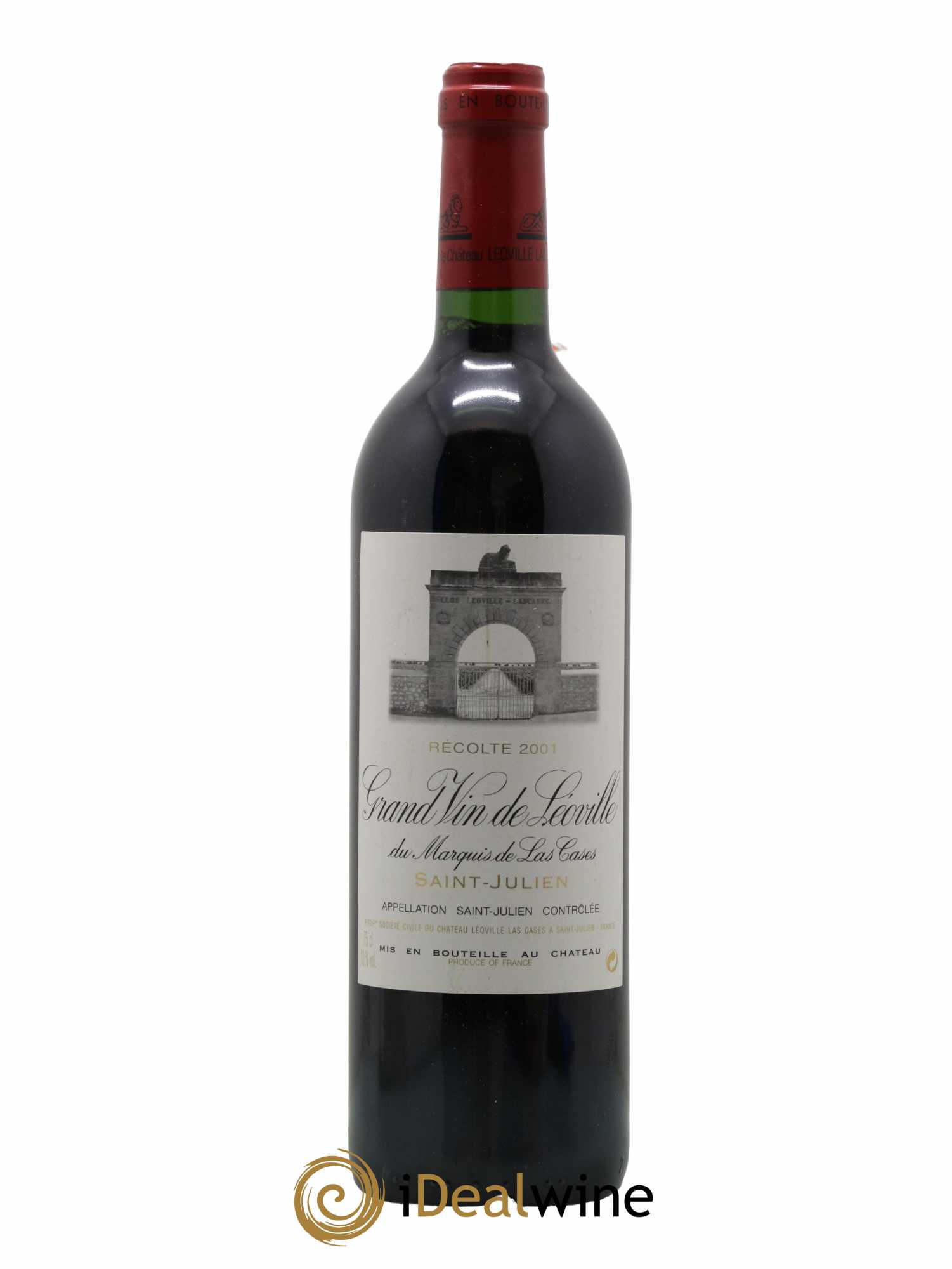 Château Léoville Las Cases 2ème Grand Cru Classé 2001 - Lot de 1 bouteille - 0