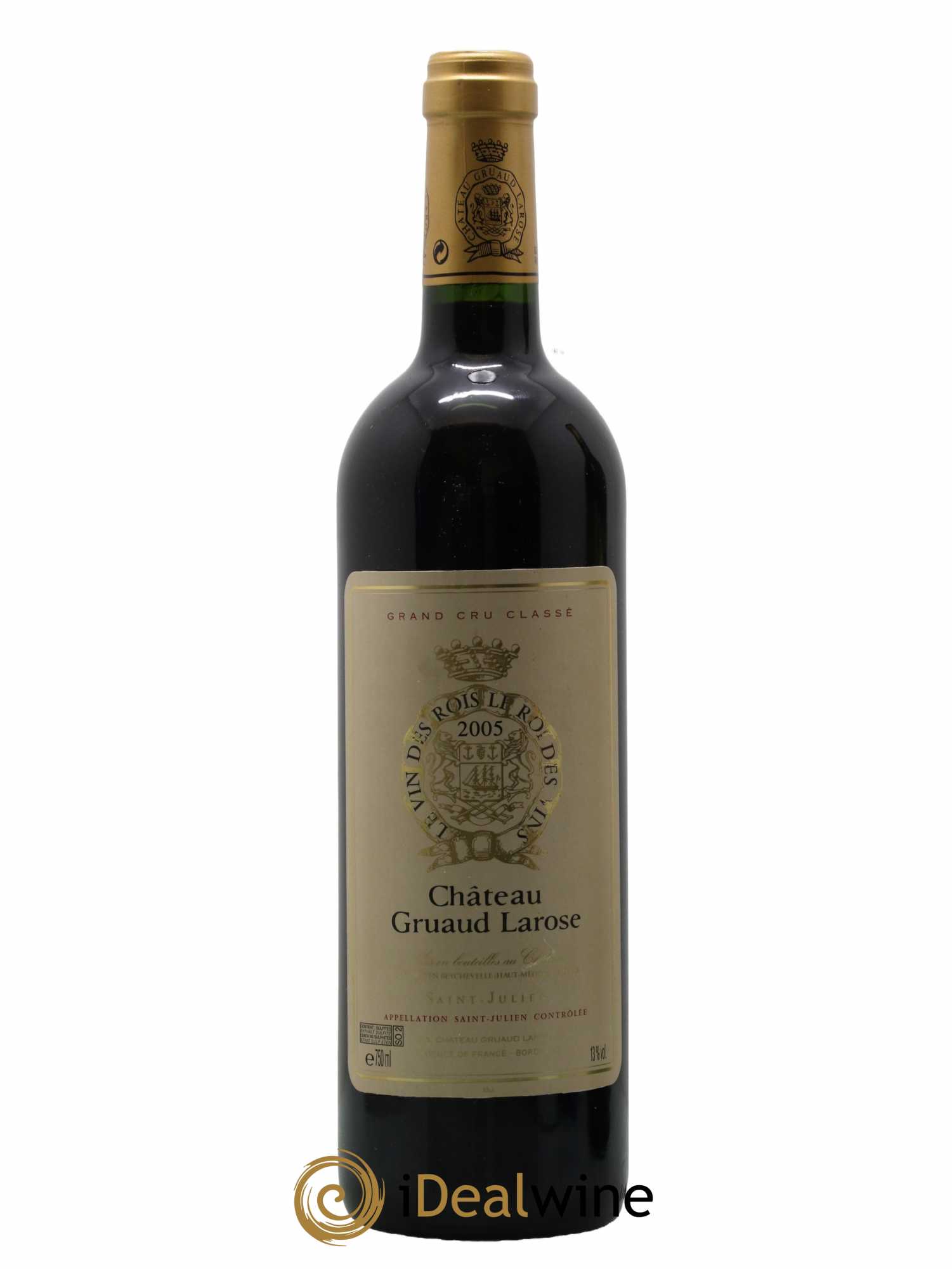 Château Gruaud Larose 2ème Grand Cru Classé 2005 - Lot de 1 bouteille - 0