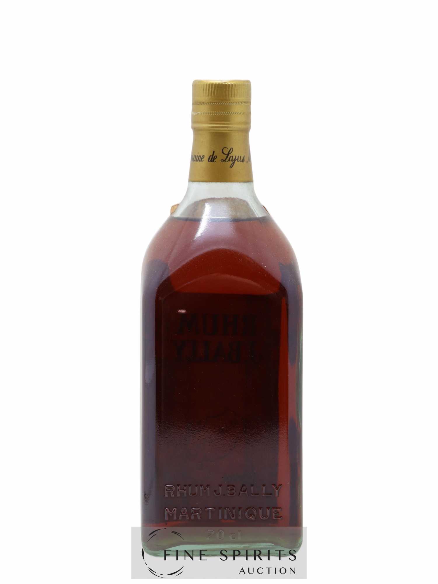 J. Bally 1982 Of. Plantations Lajus du Carbet (70cl.) - Lot de 1 bouteille - 1