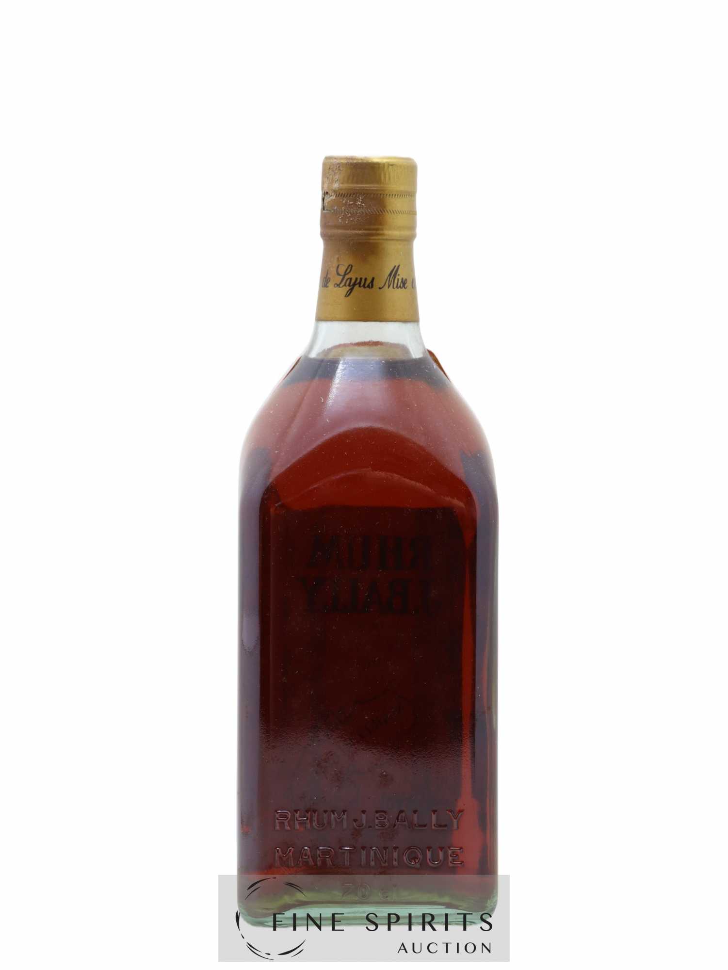 J. Bally 1982 Of. Plantations Lajus du Carbet (70cl.) - Lot de 1 bouteille - 1