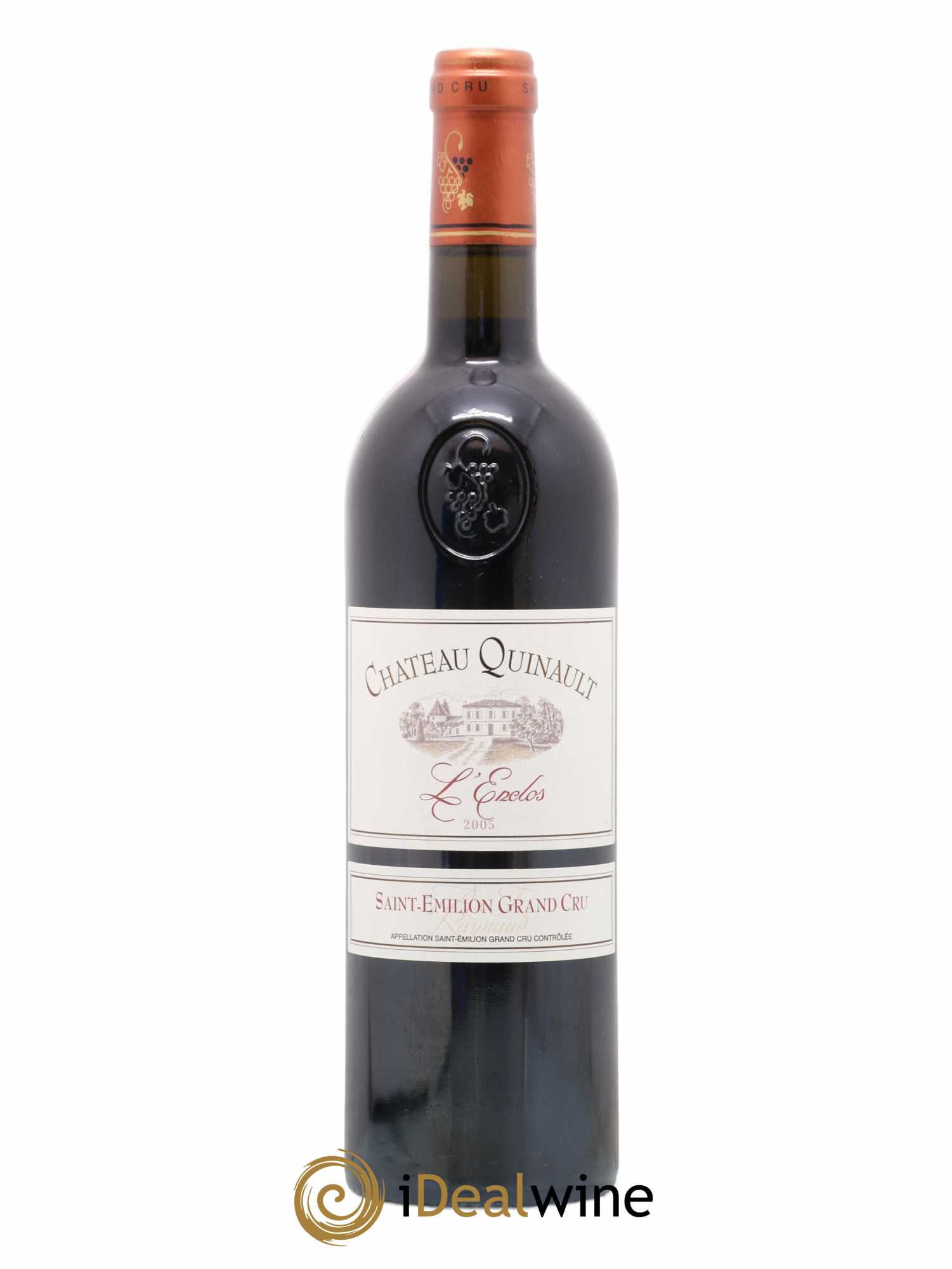Château Quinault L'Enclos 2005 - Lot de 1 bouteille - 0