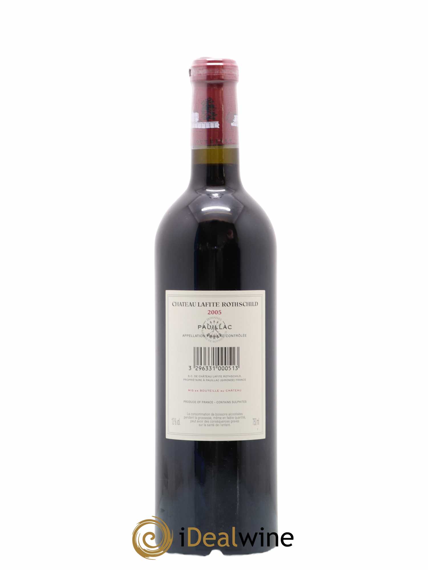 Château Lafite Rothschild 1er Grand Cru Classé 2005 - Lot de 1 bouteille - 1