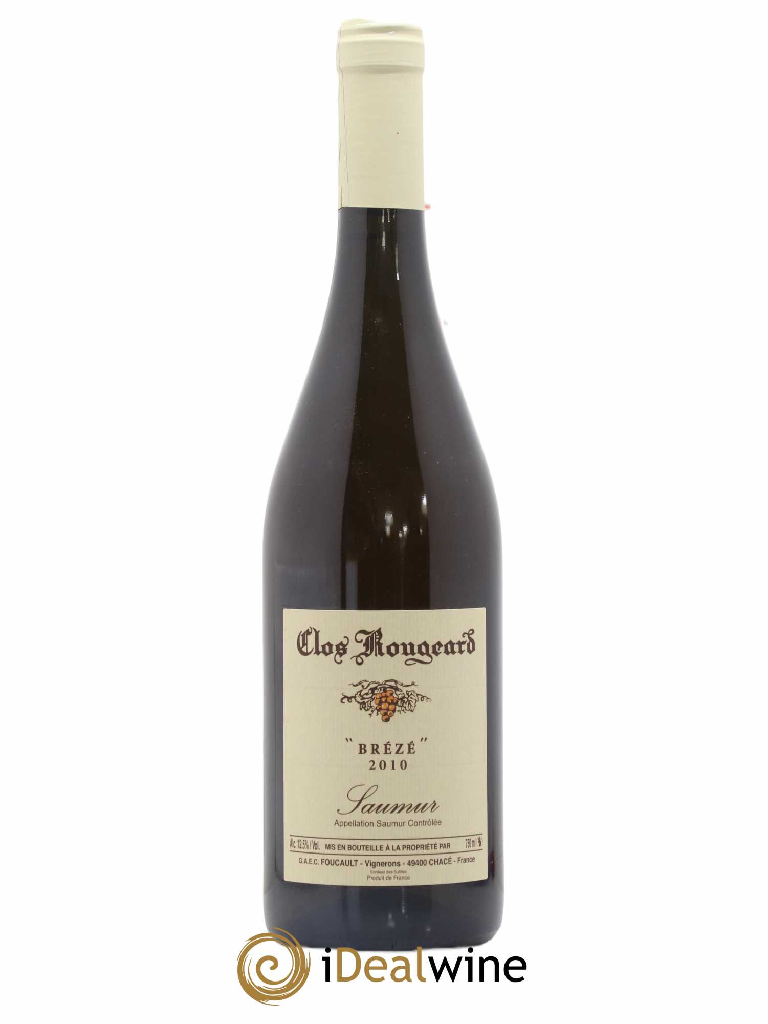 Saumur Brézé Clos Rougeard 2010 - Lot de 1 bouteille - 0
