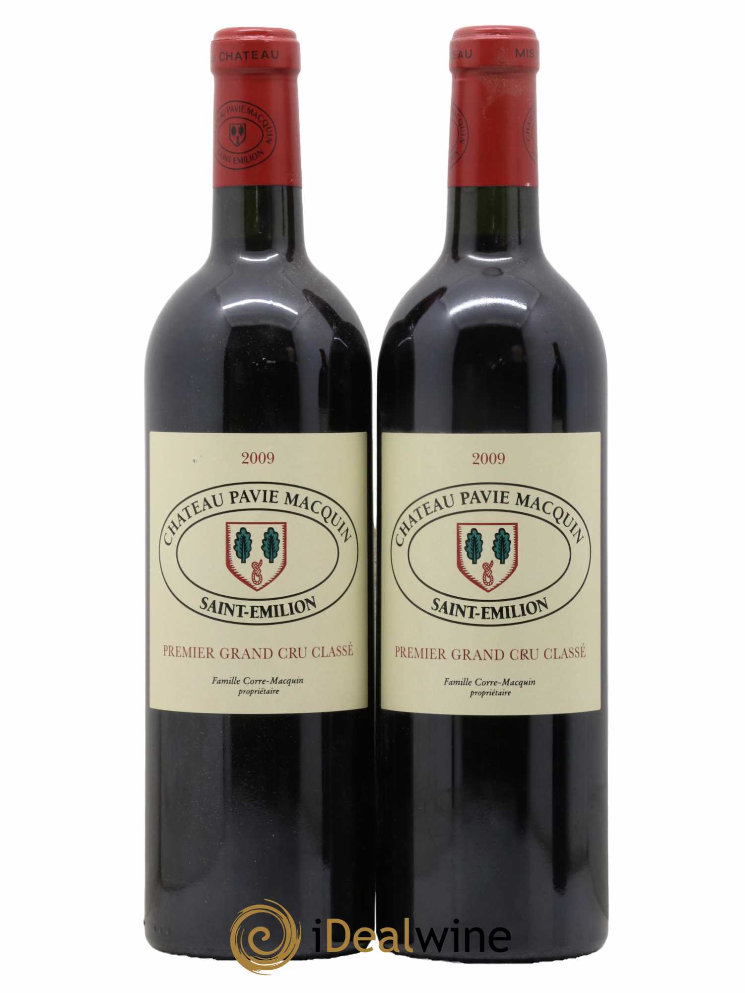 Château Pavie Macquin 1er Grand Cru Classé B 2009 - Lot de 2 bouteilles - 0