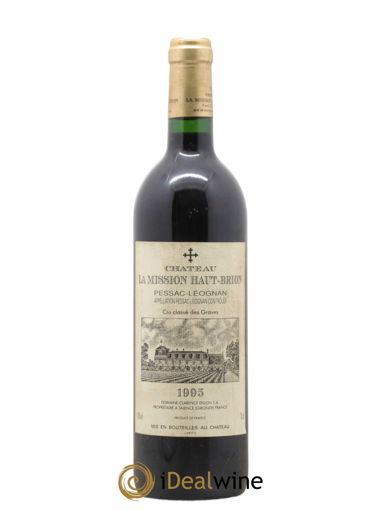 Château la Mission Haut-Brion Cru Classé de Graves 1995 - Lot de 1 bouteille - 0