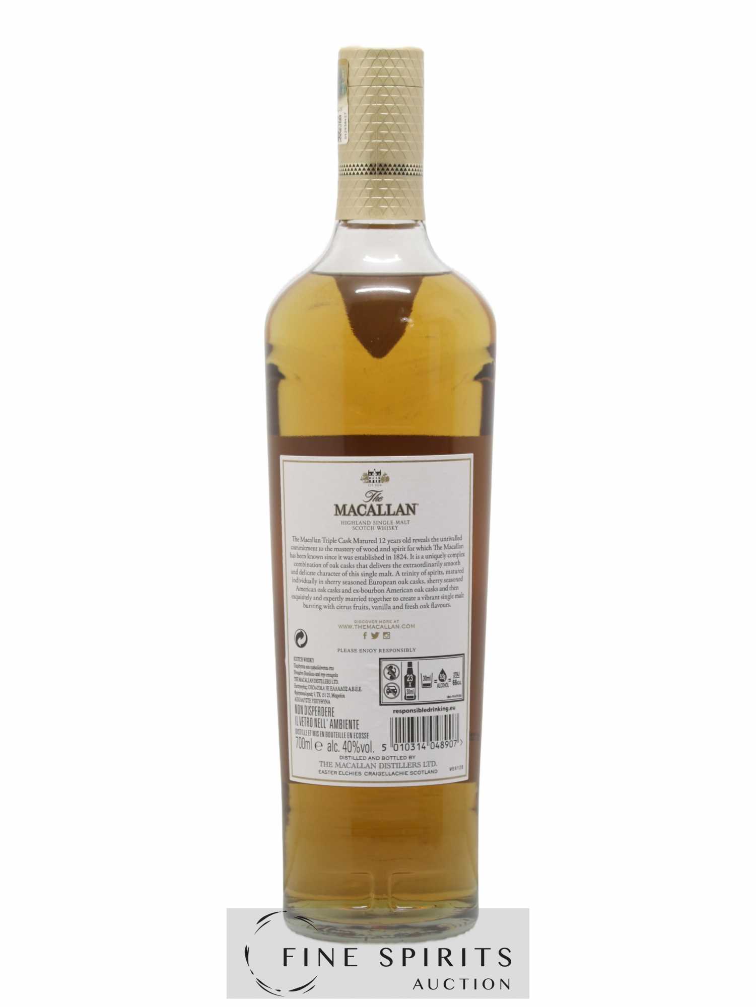 Macallan (The) 12 years Of. Fine Oak Triple Cask Matured - Posten von 1 Flasche - 2