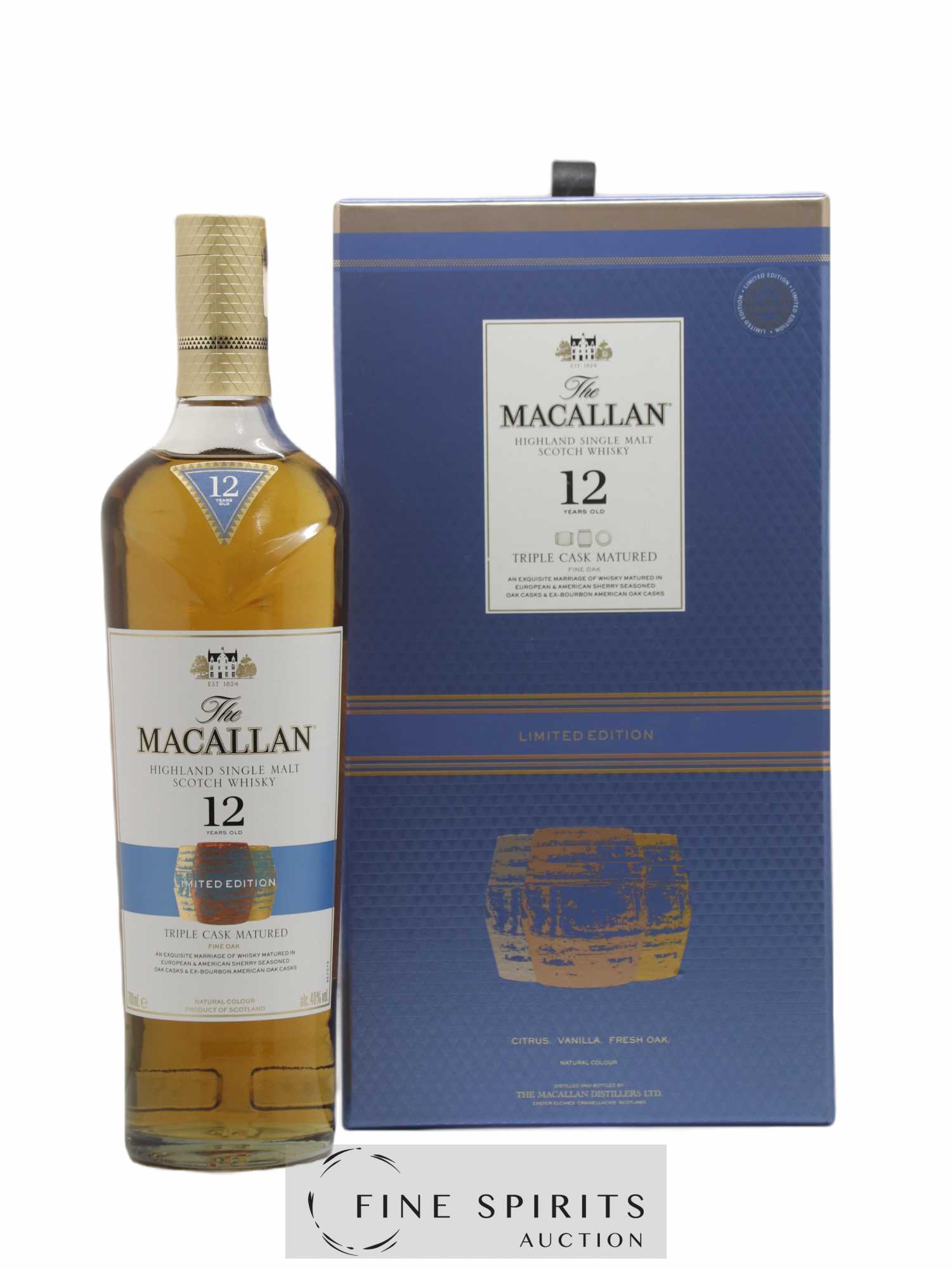 Macallan (The) 12 years Of. Fine Oak Triple Cask Matured - Posten von 1 Flasche - 0