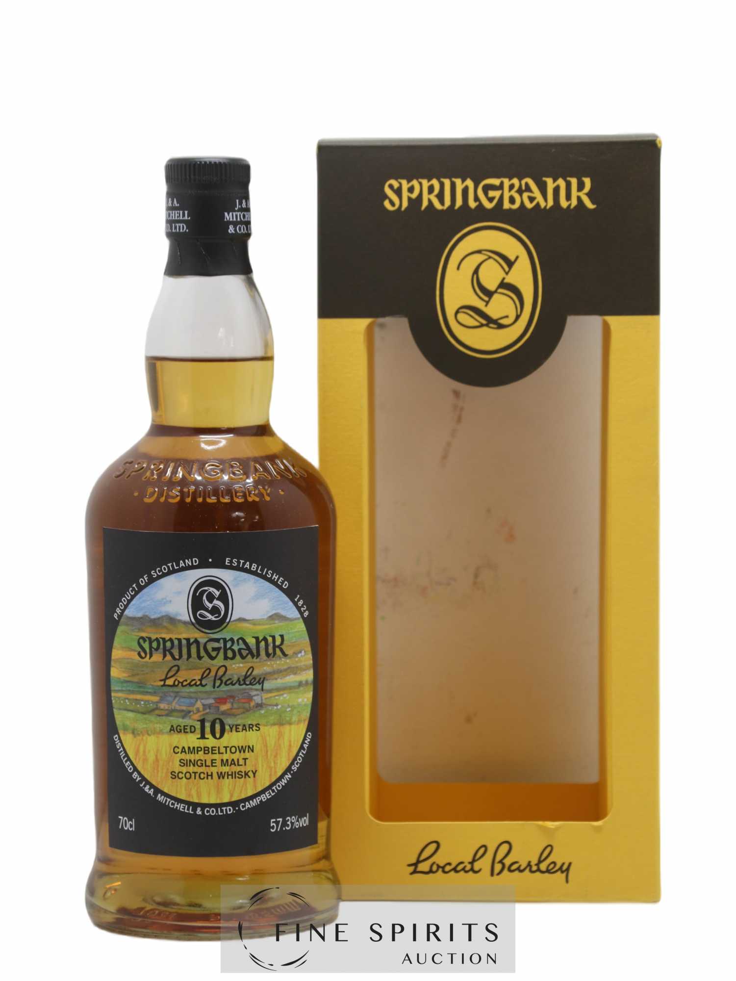 Springbank 10 years 2007 Of. Local Barley One of 9000 - bottled 2017 - Lot de 1 bouteille - 0