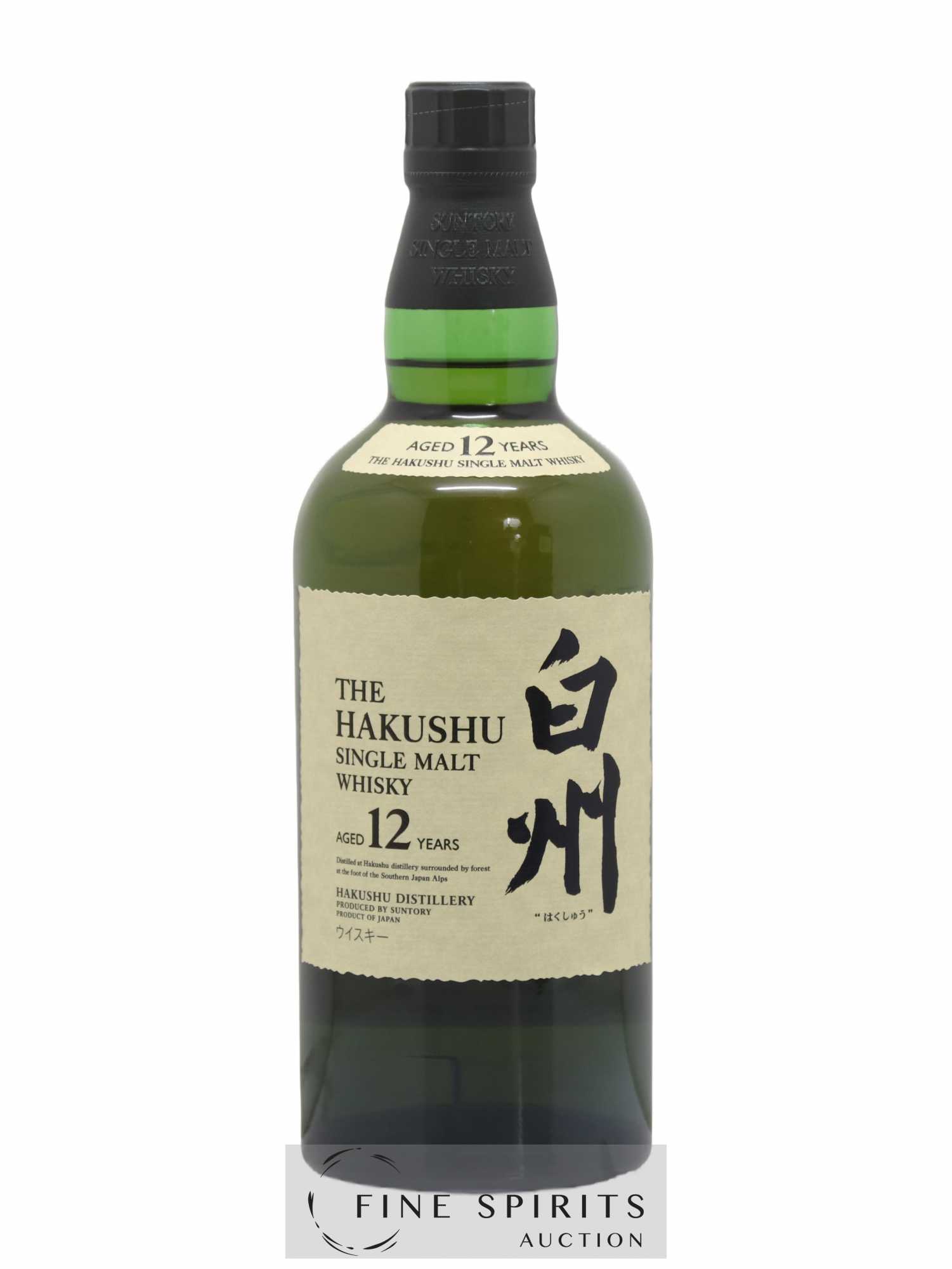 Hakushu 12 years Of. - Lot de 1 bouteille - 1