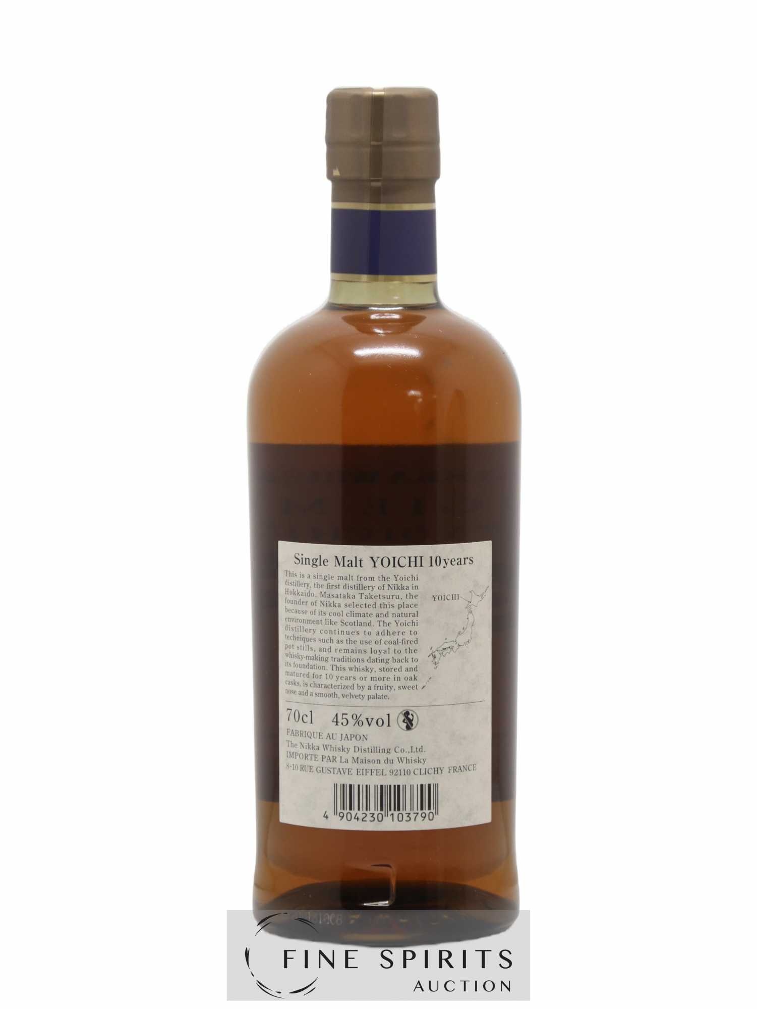 Yoichi 10 years Of. Nikka Whisky - Lot de 1 bouteille - 2