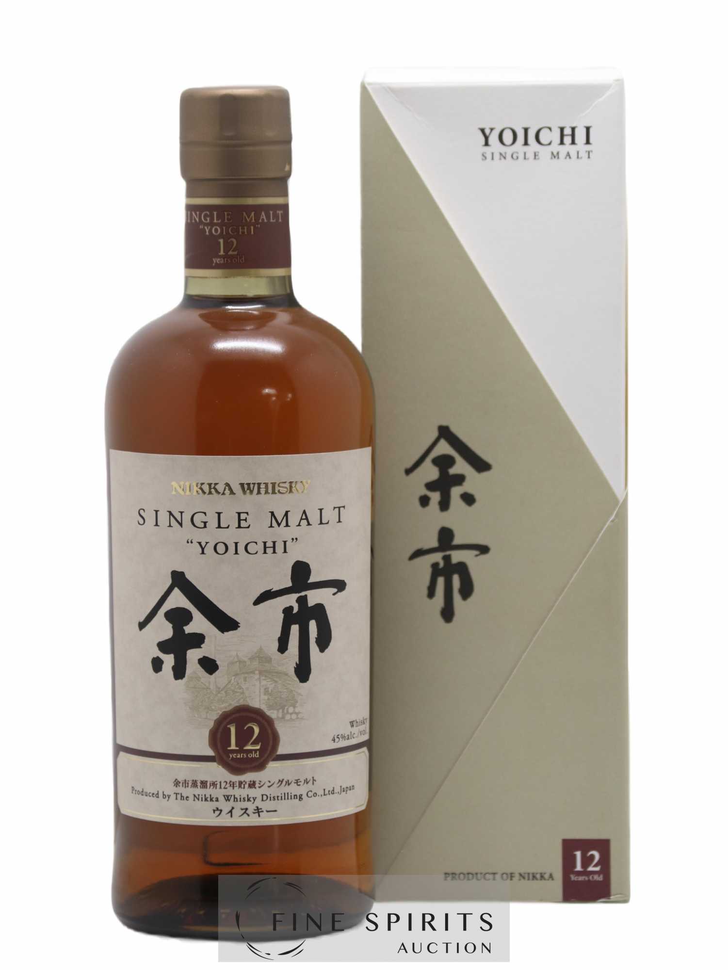 Yoichi 12 years Of. Nikka Whisky - Posten von 1 Flasche - 0