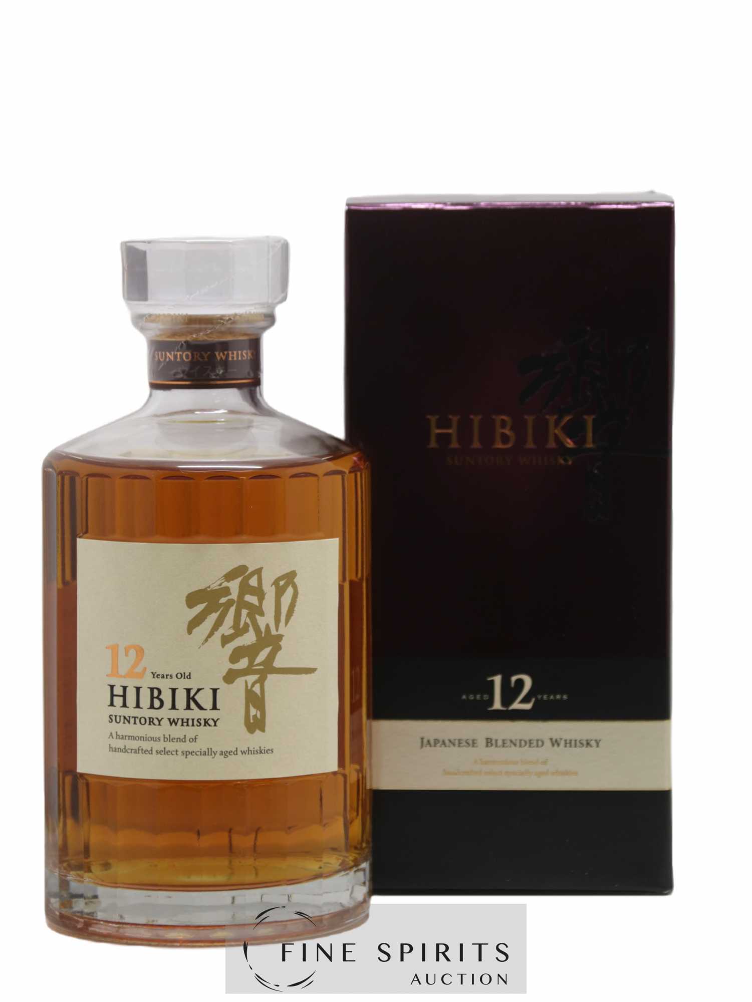 Hibiki 12 years Of. Suntory (70cl.) - Lot de 1 bouteille - 0