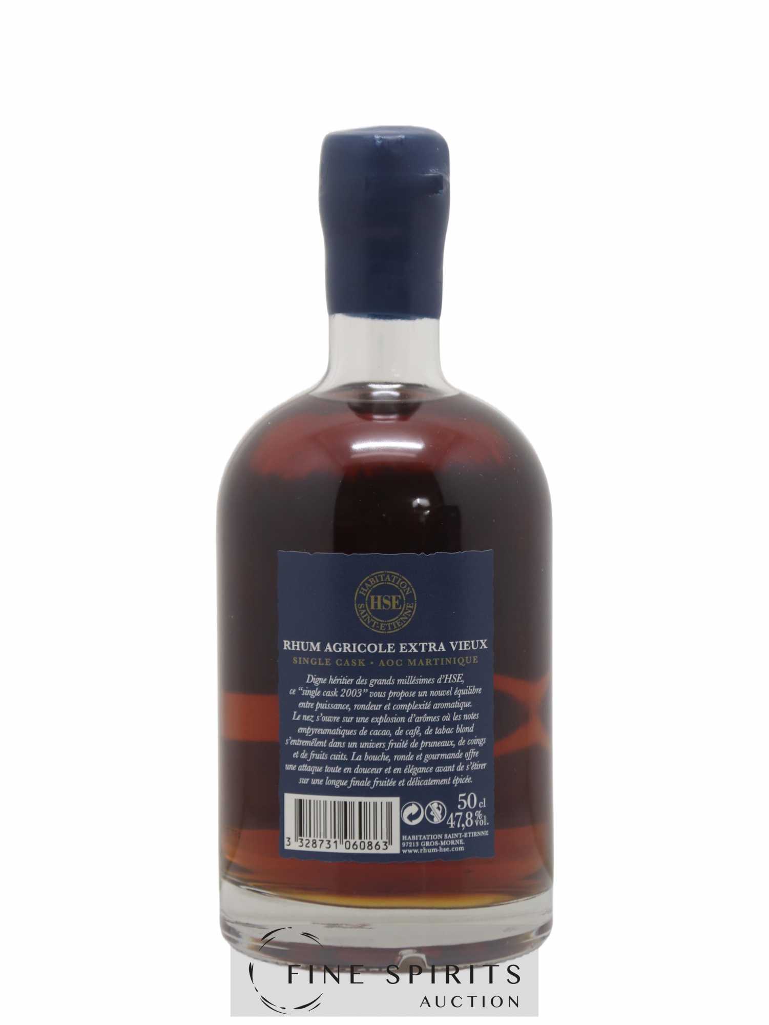 HSE 2003 Of. Single Cask n°FRA-1307-1 - One of 1000 - bottled 2019 Grand Millésime - Lot de 1 bouteille - 1