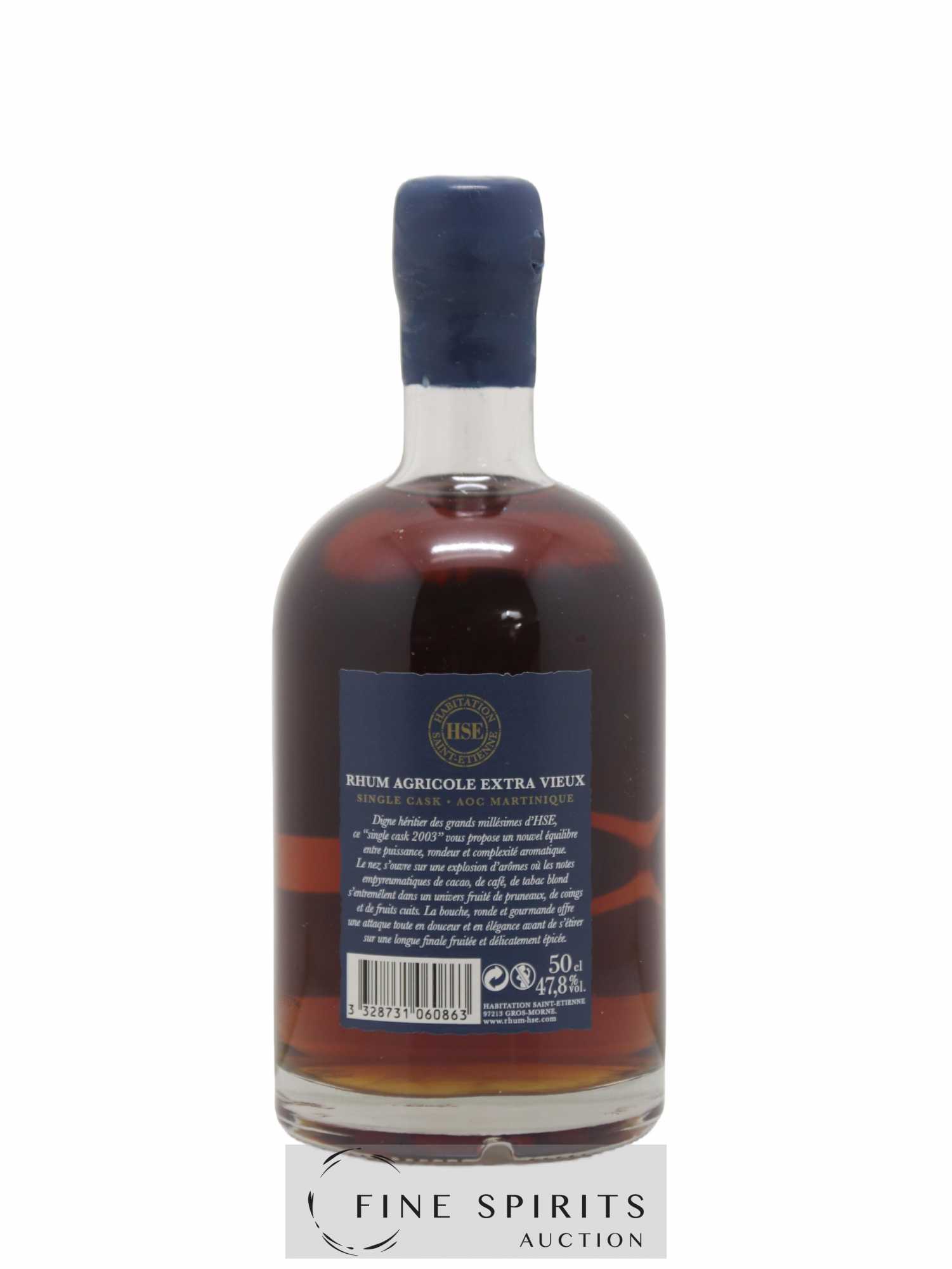 HSE 2003 Of. Single Cask n°FRA-1307-1 - One of 1000 - bottled 2019 Grand Millésime - Lot de 1 bouteille - 2