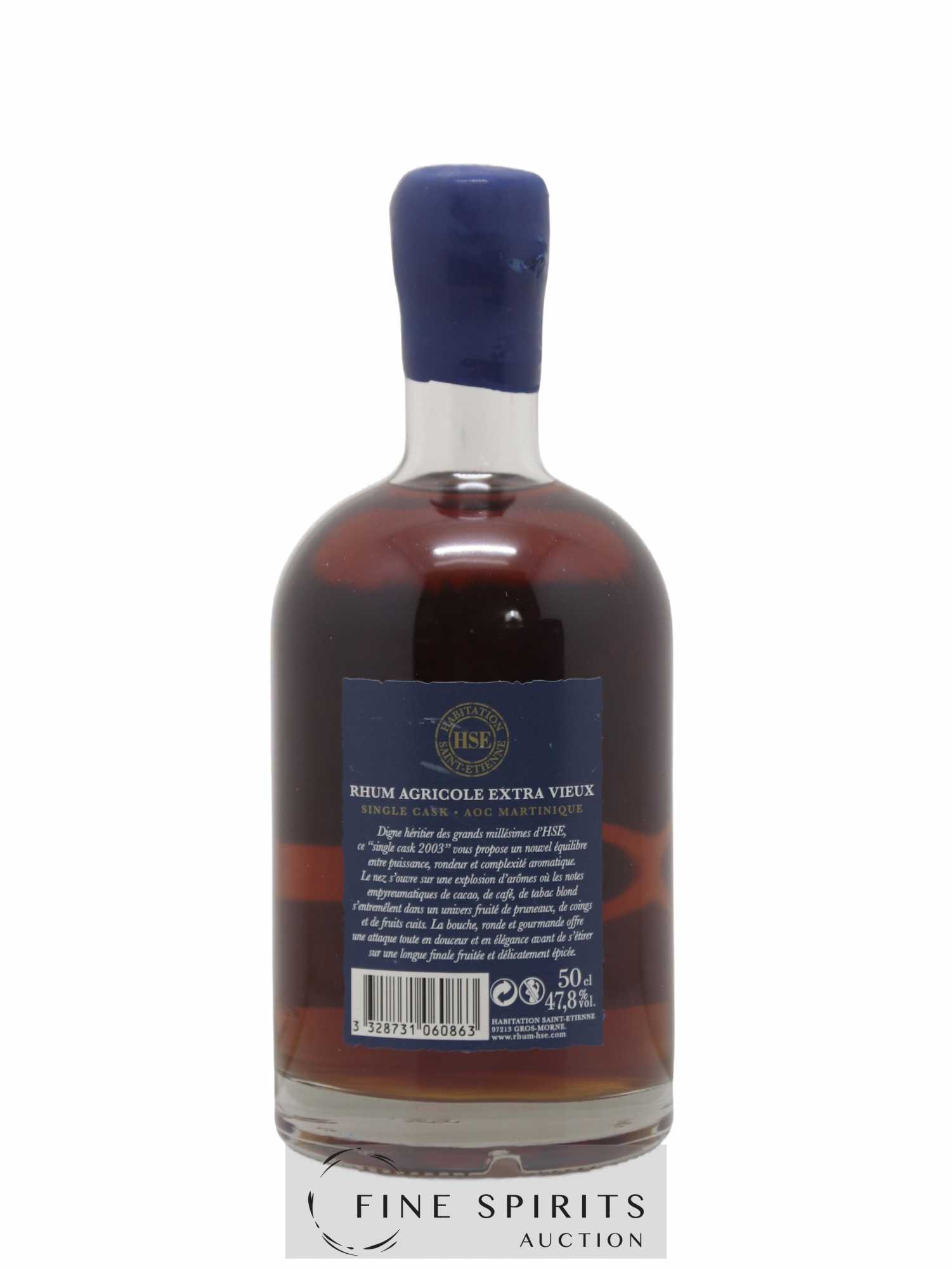 HSE 2003 Of. Single Cask n°FRA-1307-1 - One of 1000 - bottled 2019 Grand Millésime - Lot de 1 bouteille - 2