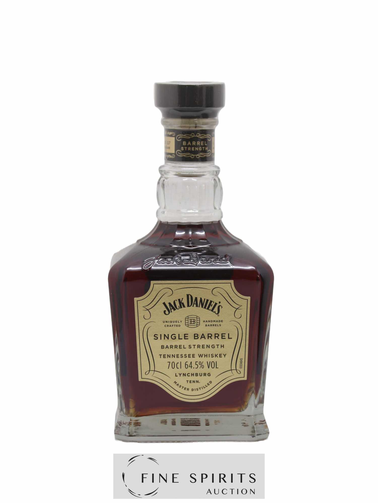 Jack Daniel's Of. Single Barrel n°17-5558 - bottled 2017 Barrel Strength - Lot de 1 bouteille - 1
