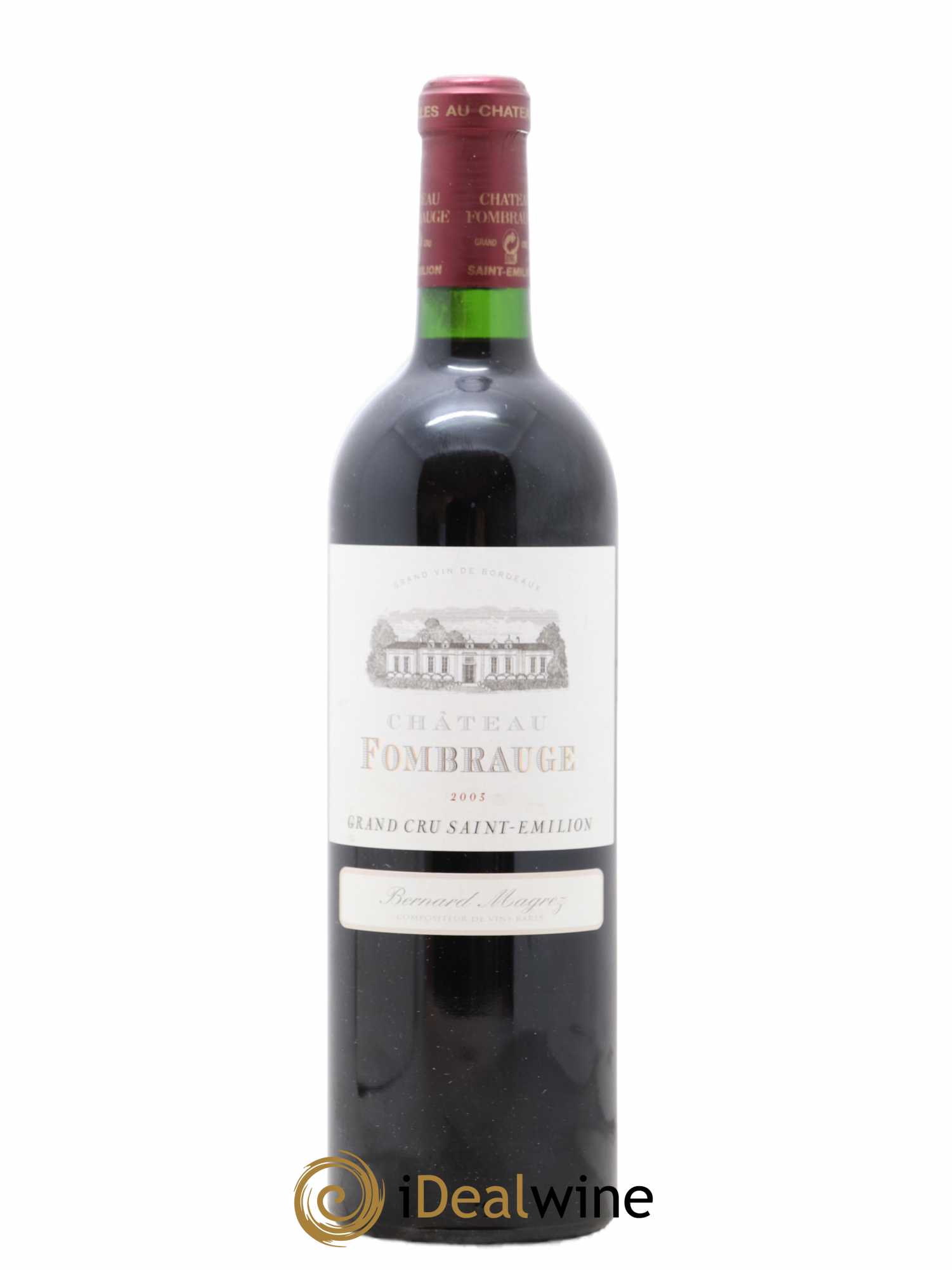 Château Fombrauge Grand Cru Classé 2005 - Lot de 1 bouteille - 0