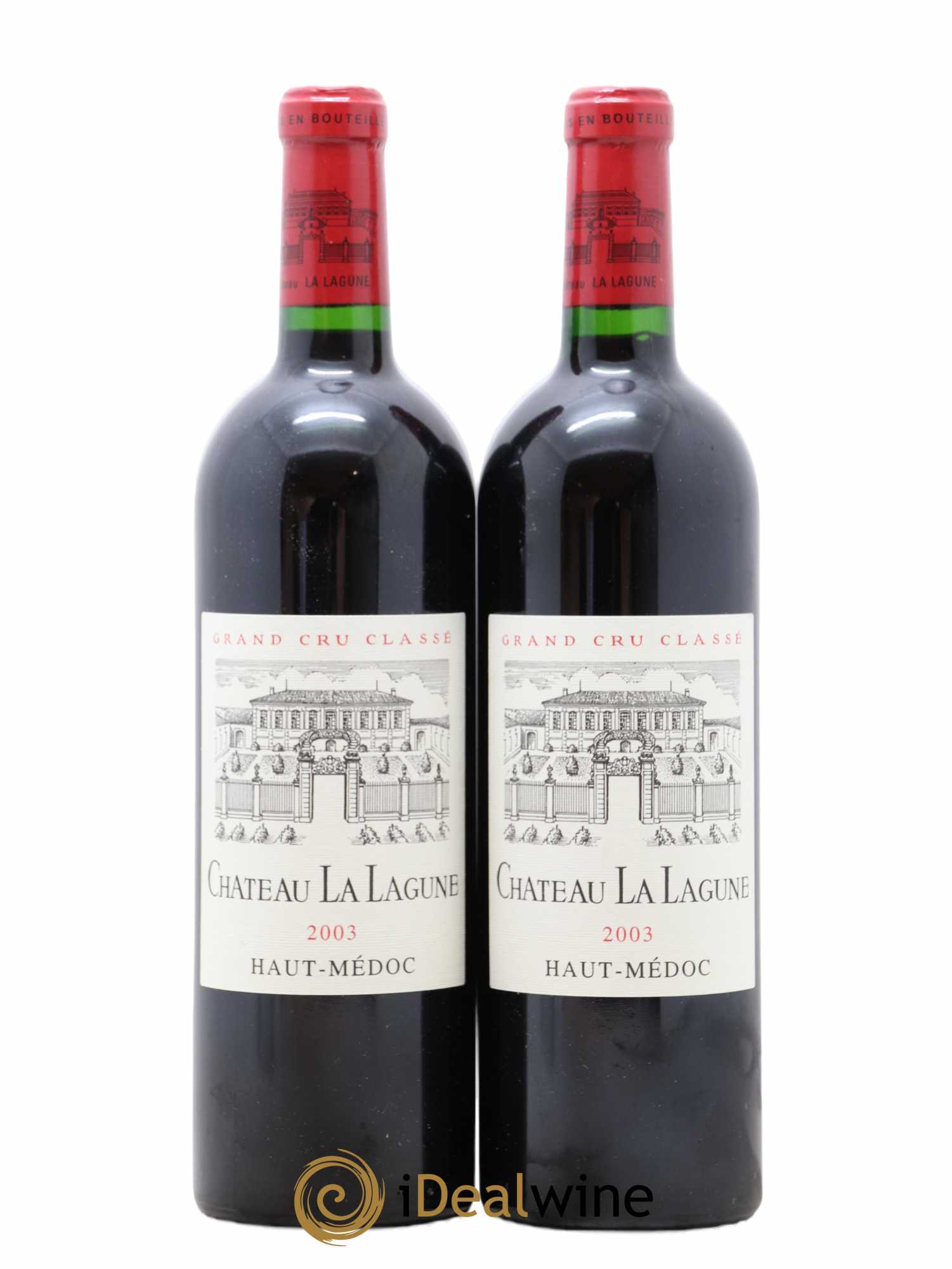 Château la Lagune 3ème Grand Cru Classé 2003 - Lot de 2 bouteilles - 0