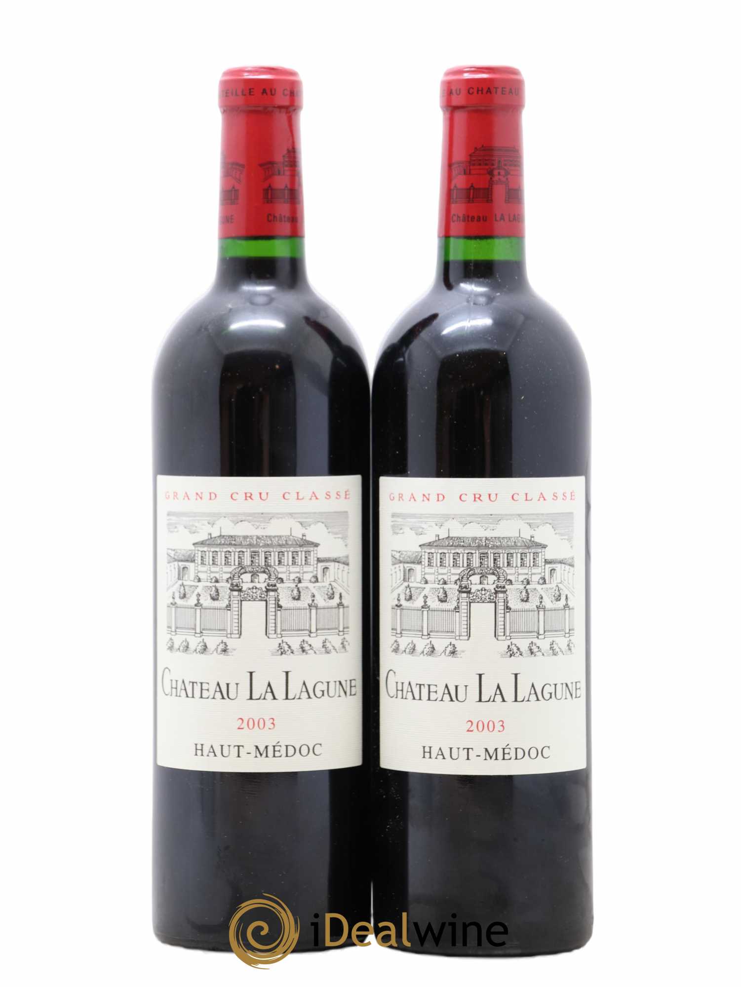 Château la Lagune 3ème Grand Cru Classé 2003 - Lot de 2 bouteilles - 0