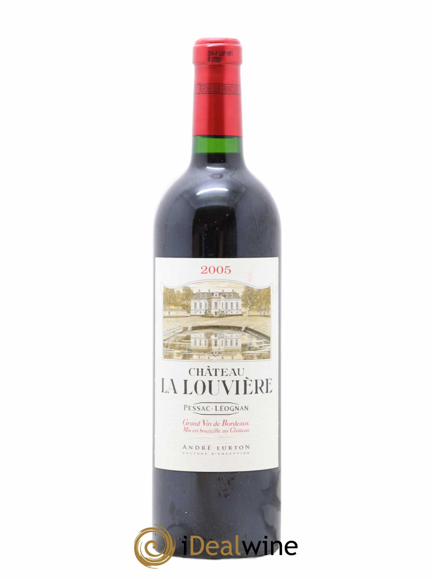 Château la Louvière 2005 - Lot de 1 bouteille - 0