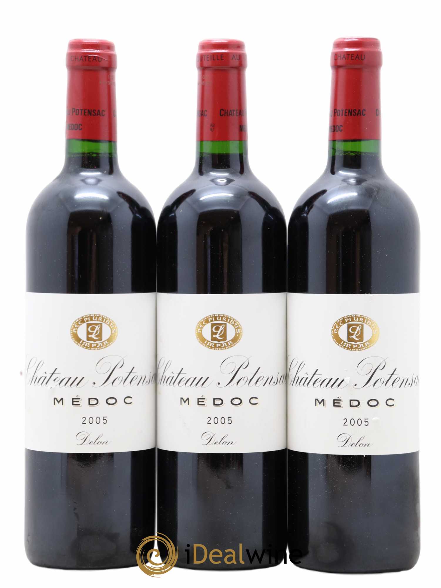 Château Potensac 2005 - Lot de 3 bouteilles - 0