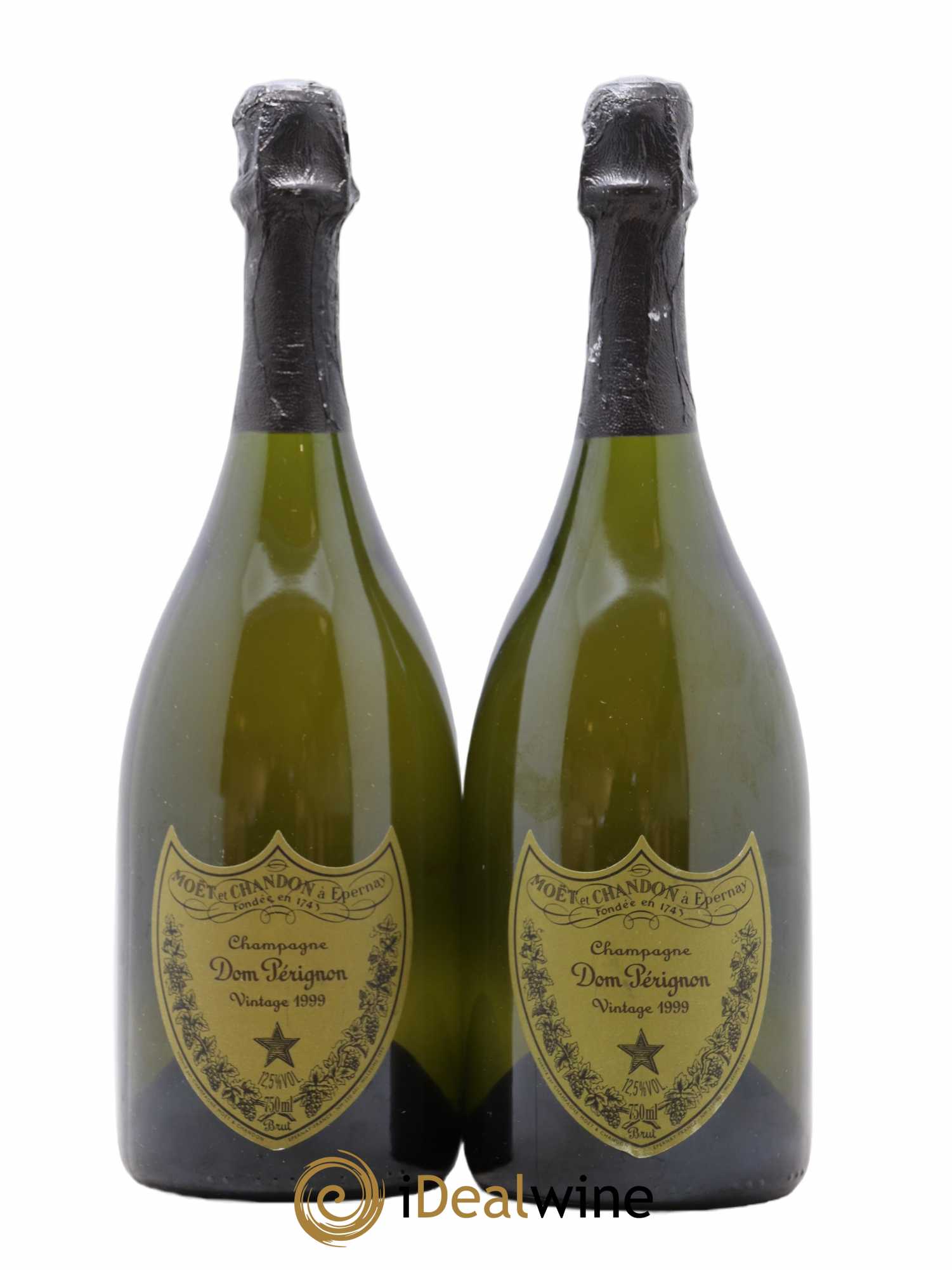 Brut Dom Pérignon 1999 - Lot de 2 bouteilles - 0